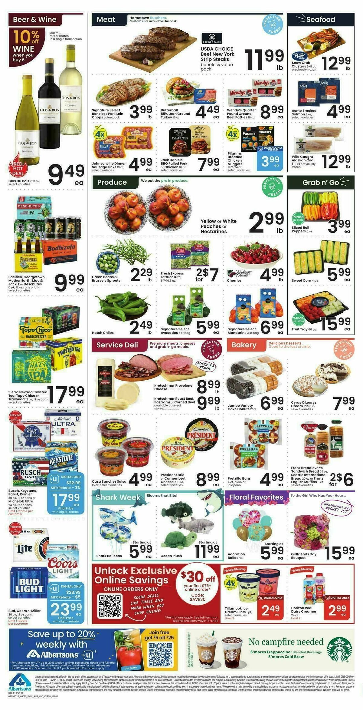 Albertsons Weekly Ad from July 29