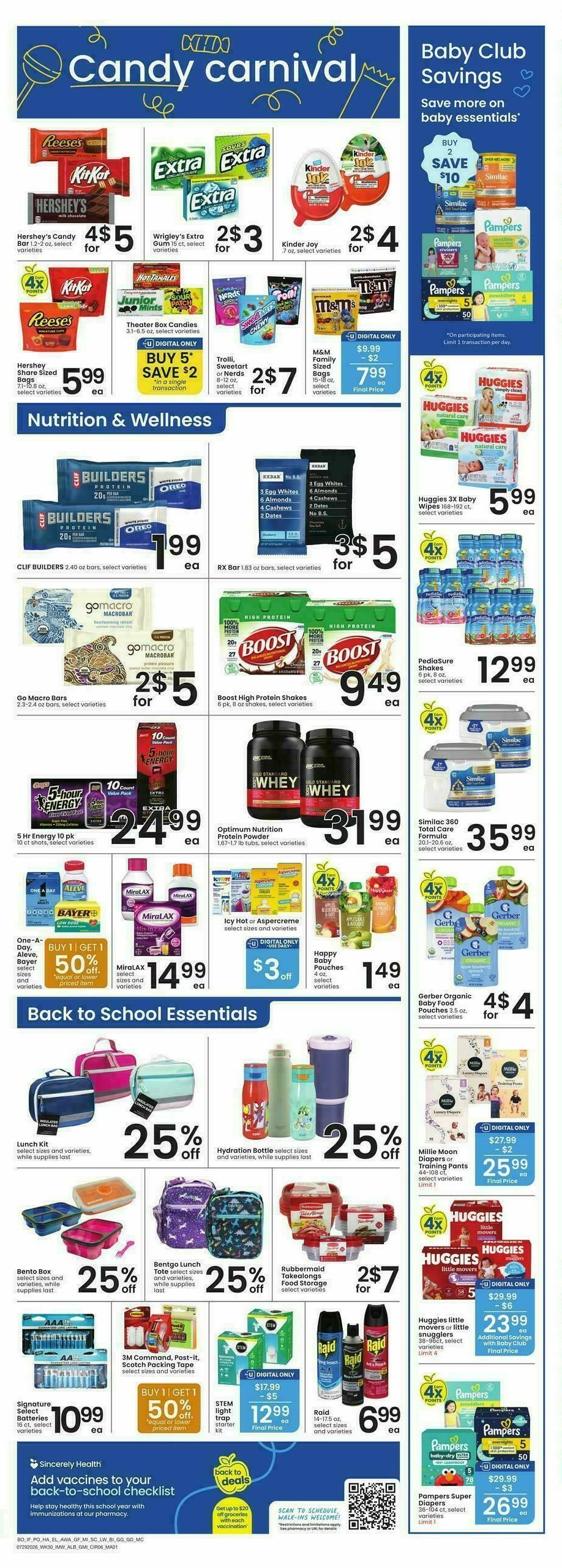Albertsons Weekly Ad from July 29