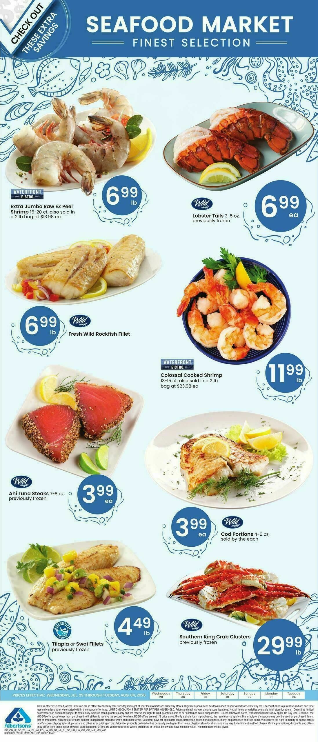 Albertsons Weekly Ad from July 29