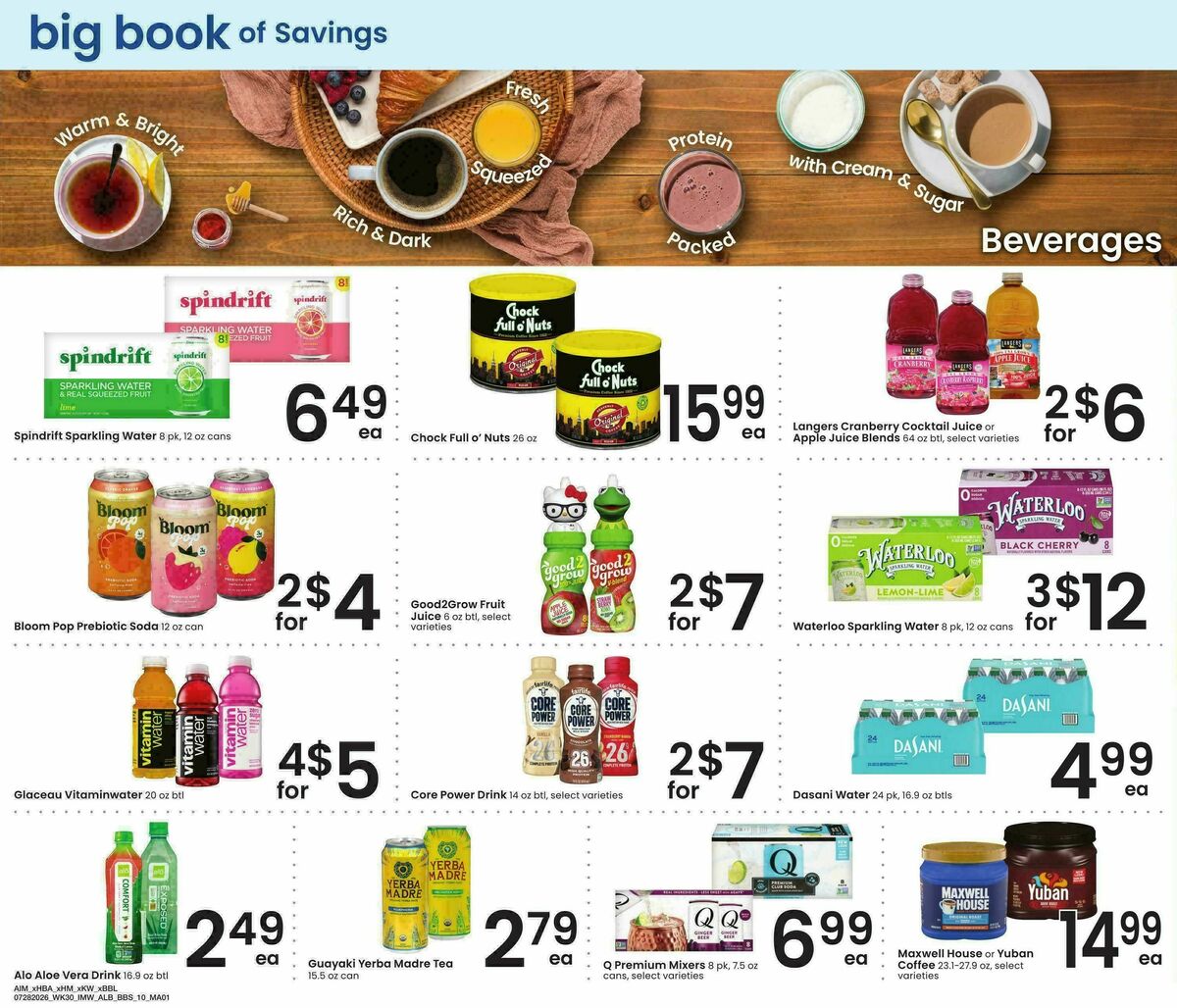 Albertsons Big Book of Savings Weekly Ad from July 28
