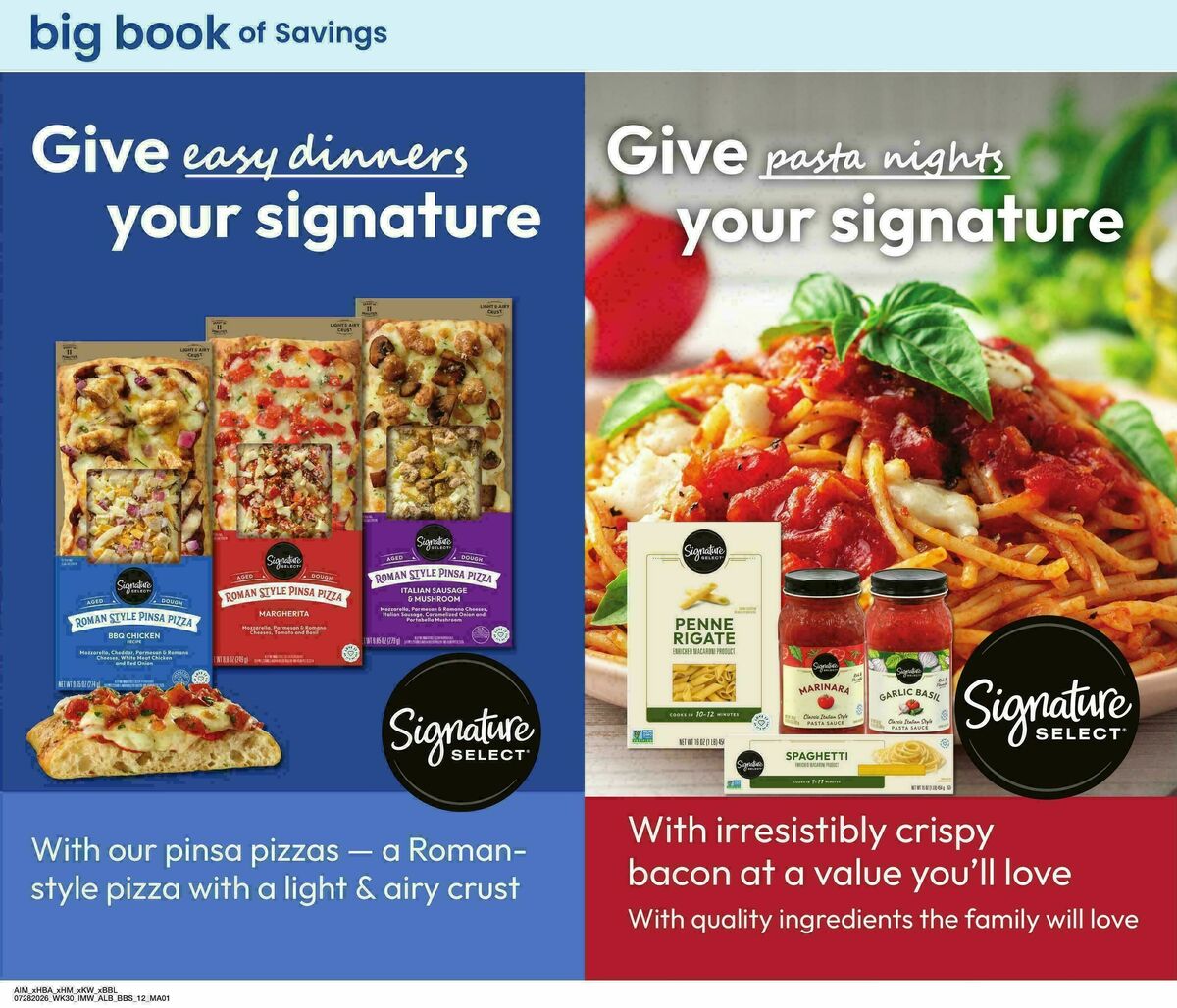 Albertsons Big Book of Savings Weekly Ad from July 28