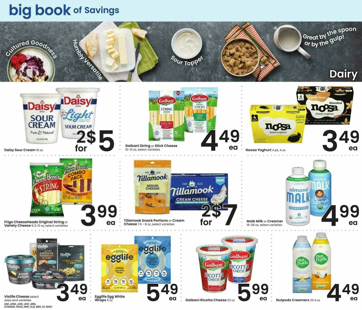 Albertsons Big Book of Savings Weekly Ad from July 28