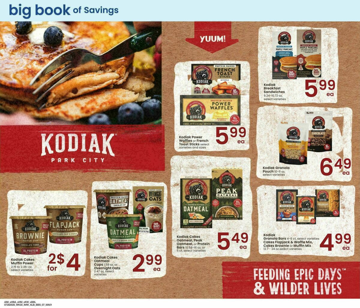Albertsons Big Book of Savings Weekly Ad from July 28