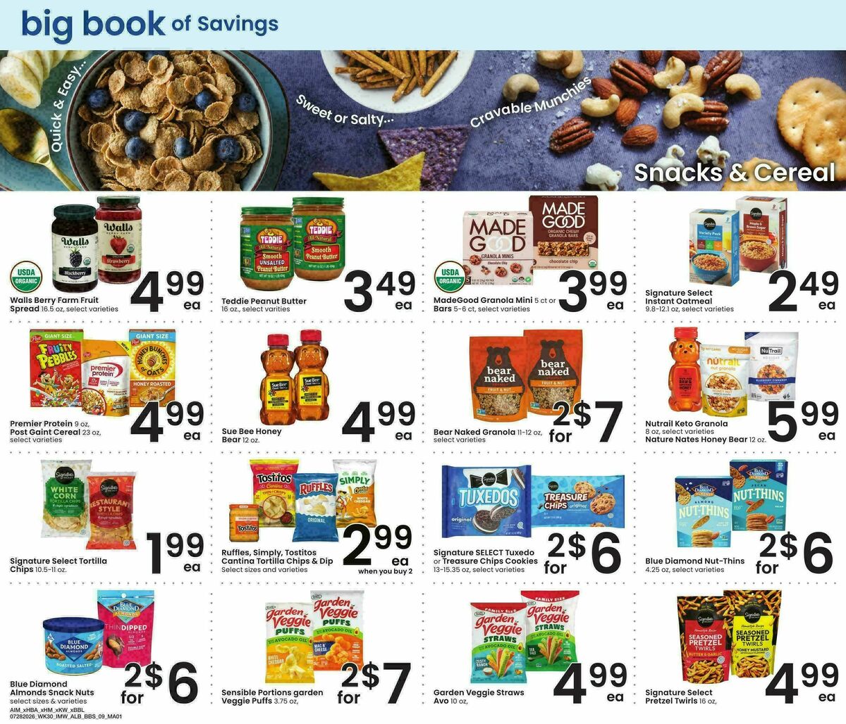 Albertsons Big Book of Savings Weekly Ad from July 28