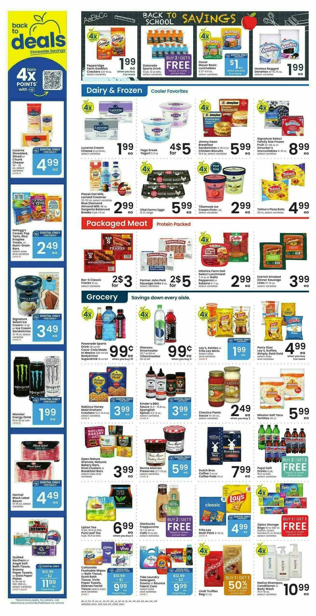 Albertsons Weekly Ad from August 5