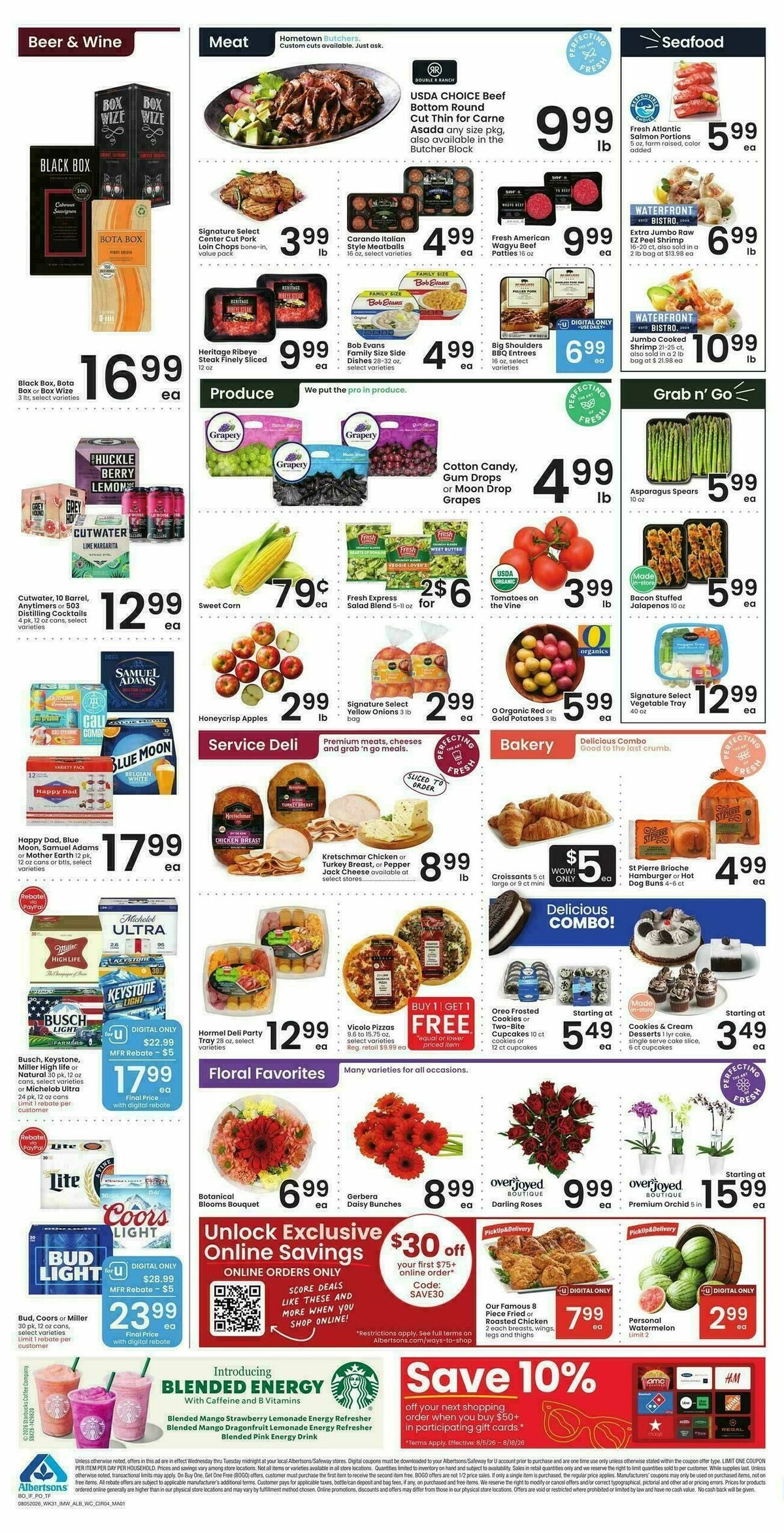 Albertsons Weekly Ad from August 5