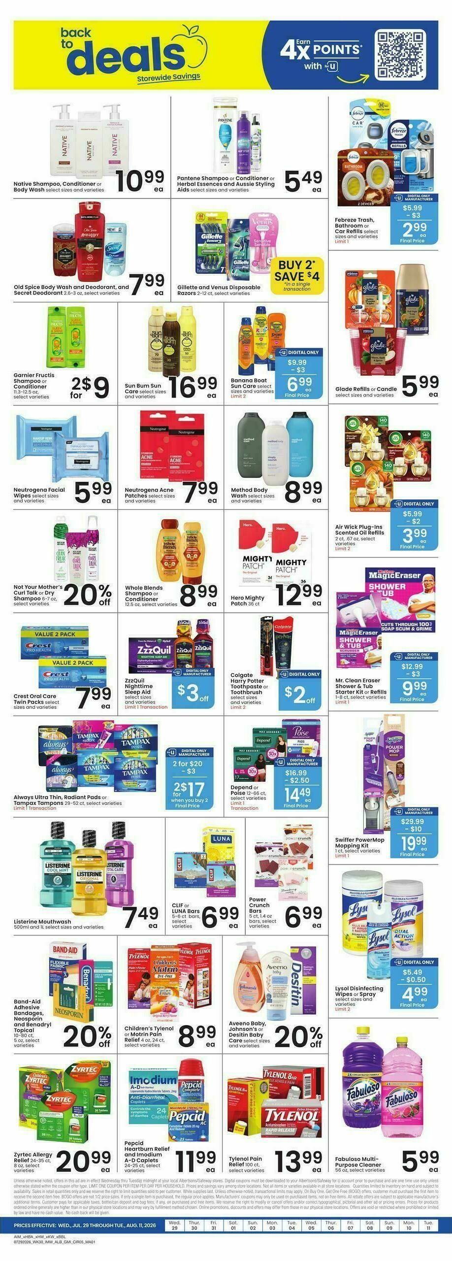 Albertsons Weekly Ad from August 5