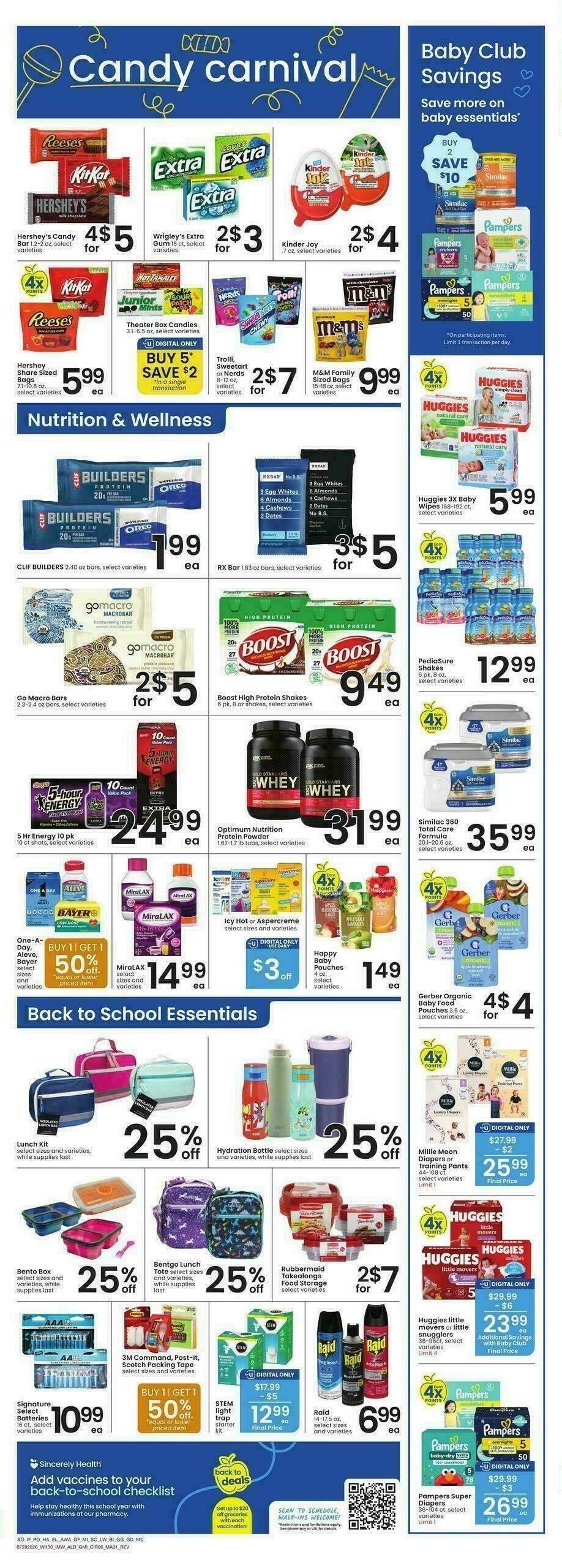 Albertsons Weekly Ad from August 5