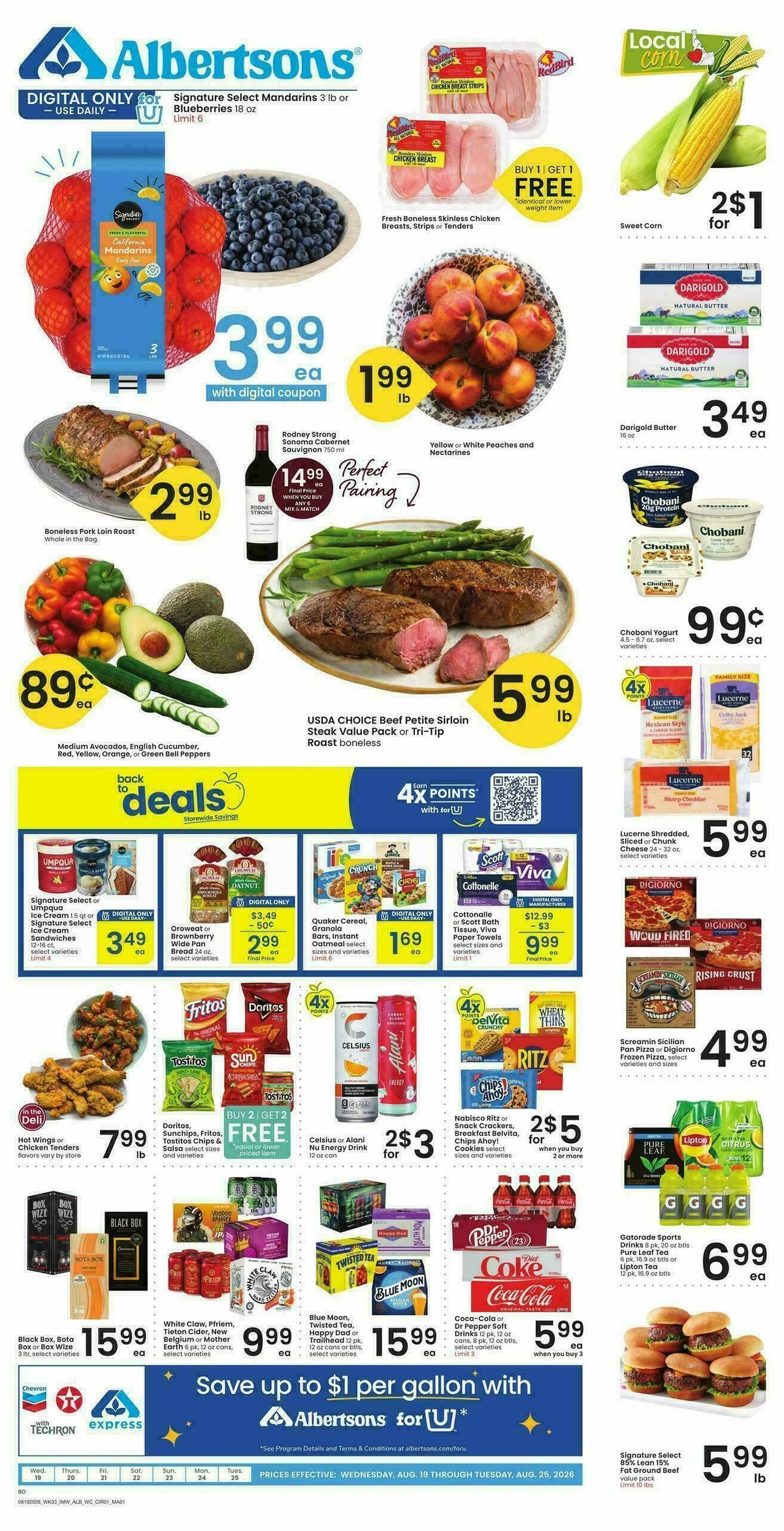 Albertsons Weekly Ad from August 19
