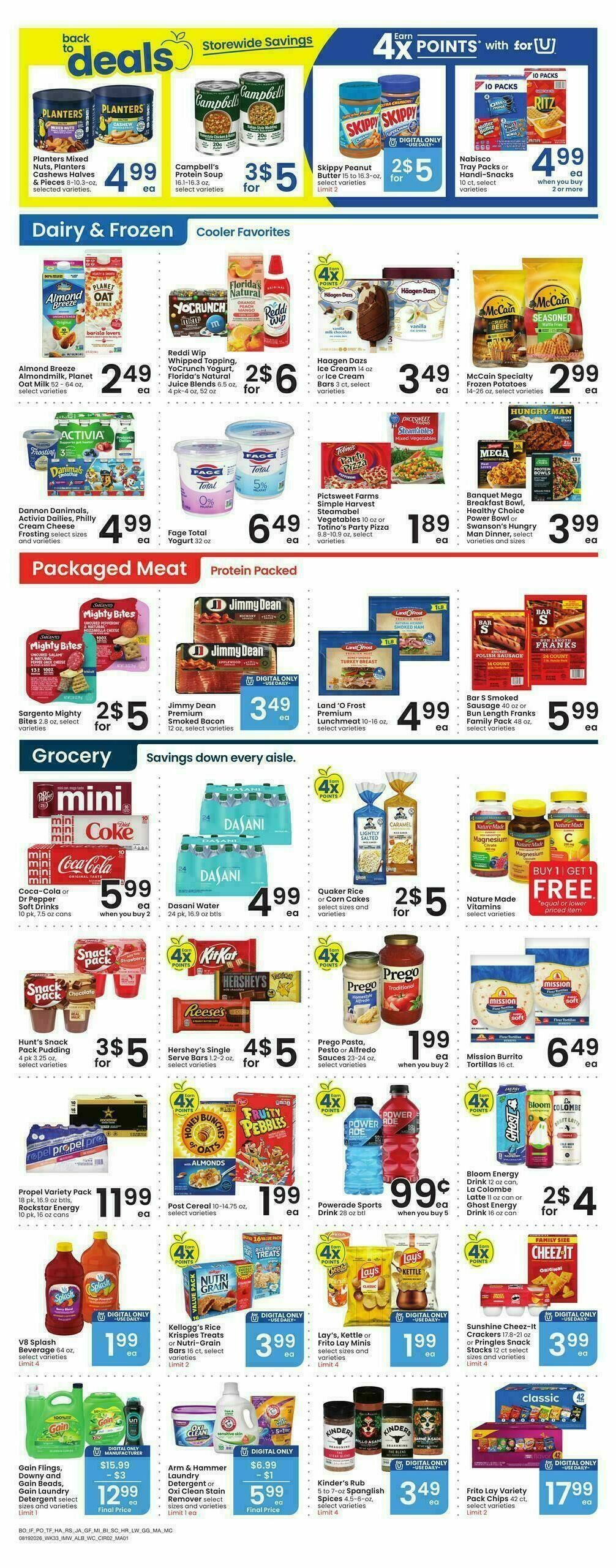 Albertsons Weekly Ad from August 19