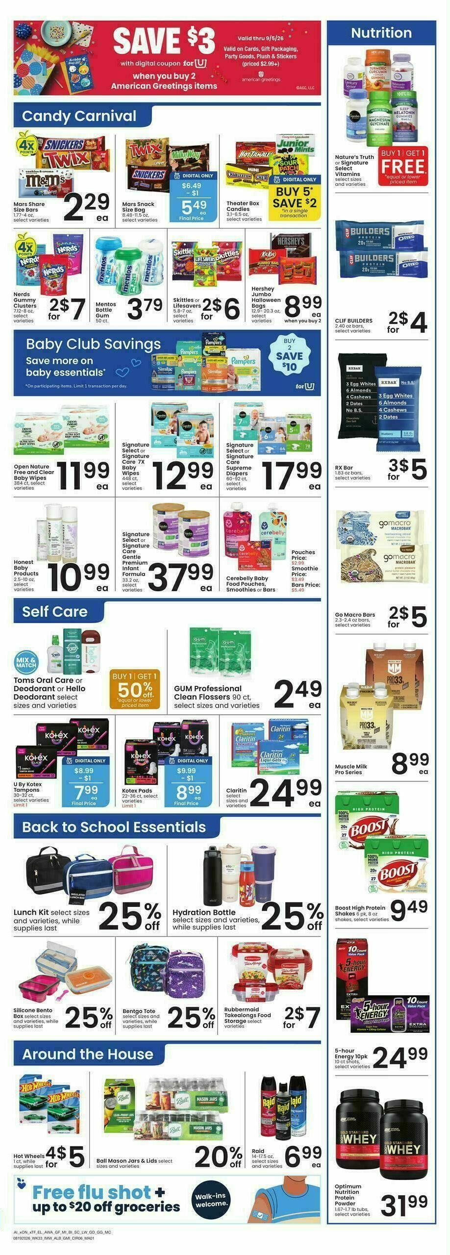 Albertsons Weekly Ad from August 19