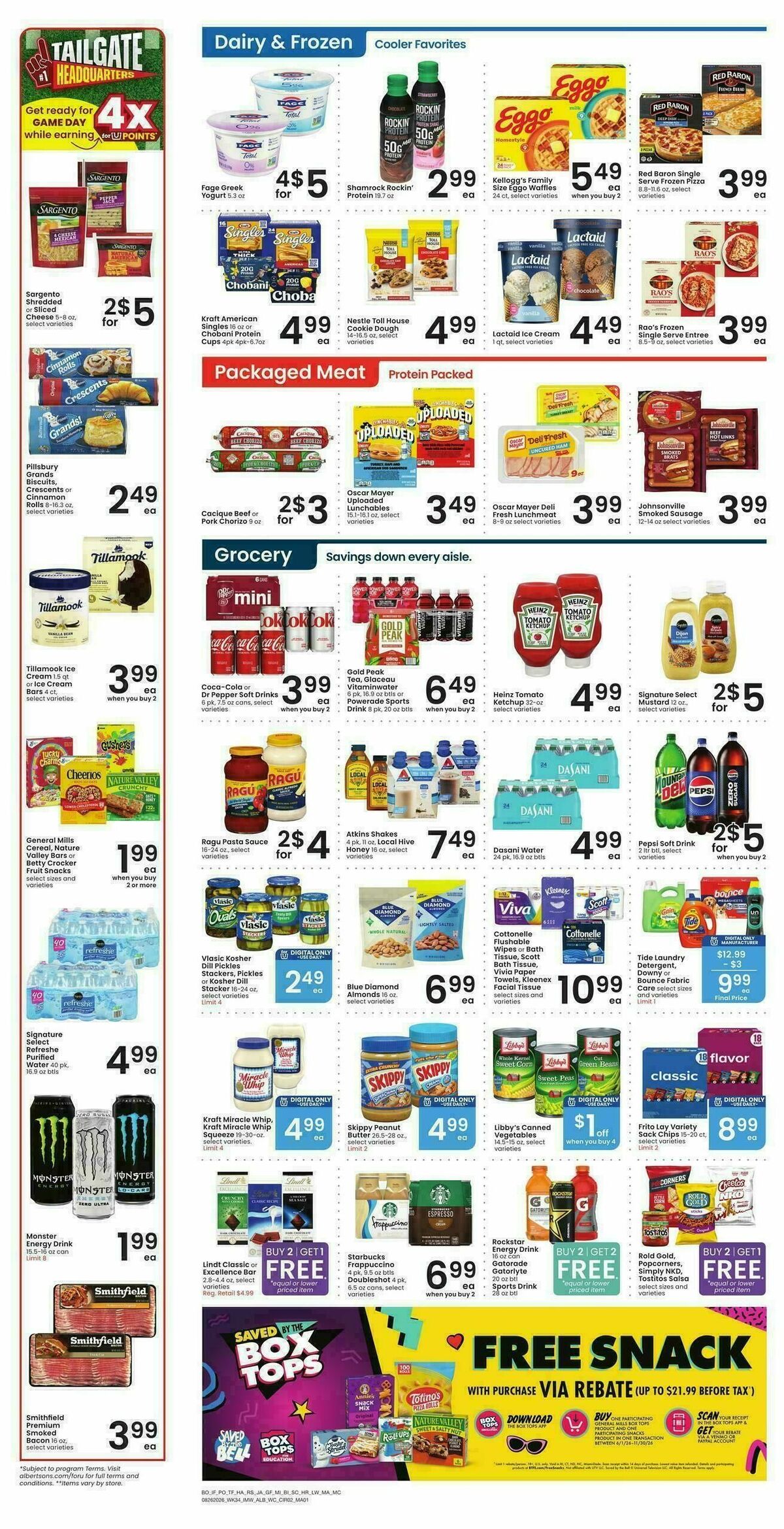 Albertsons Weekly Ad from August 26
