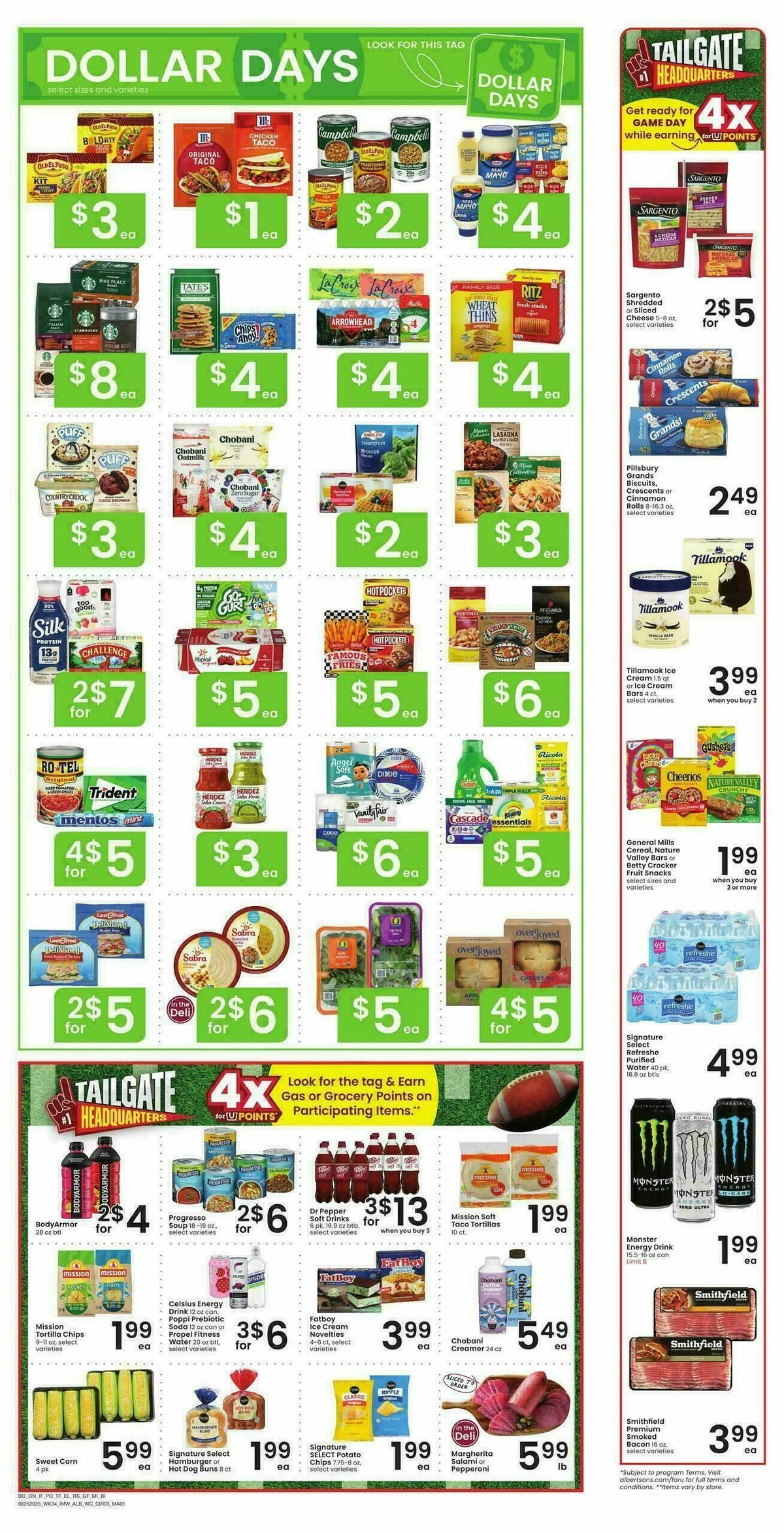 Albertsons Weekly Ad from August 26
