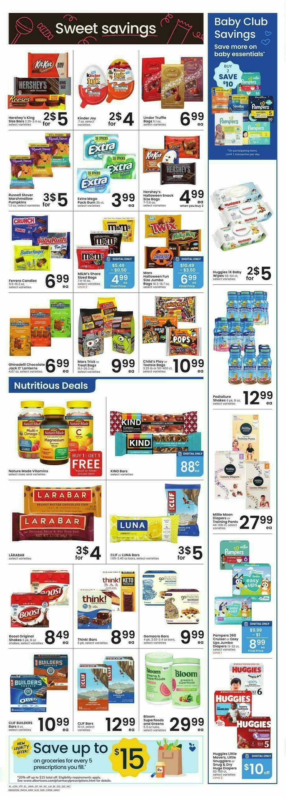 Albertsons Weekly Ad from August 26