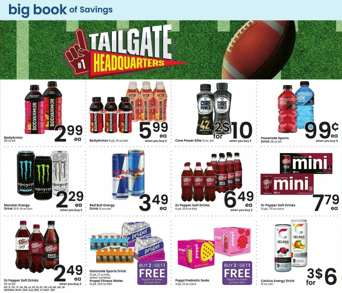 Albertsons Big Book of Savings Weekly Ad from August 25