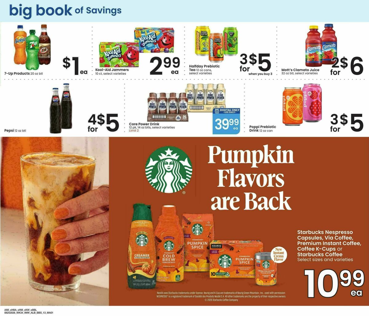 Albertsons Big Book of Savings Weekly Ad from August 25