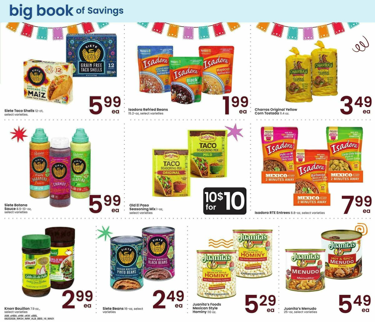 Albertsons Big Book of Savings Weekly Ad from August 25