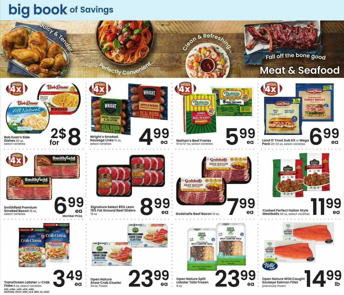 Albertsons Big Book of Savings Weekly Ad from August 25