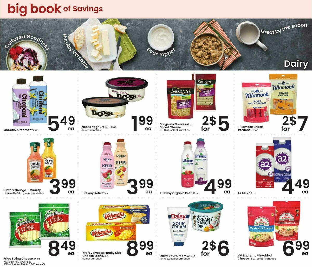 Albertsons Big Book of Savings Weekly Ad from August 25