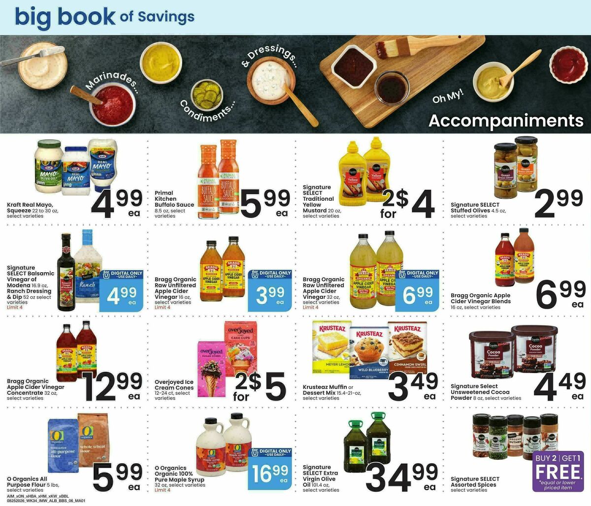 Albertsons Big Book of Savings Weekly Ad from August 25