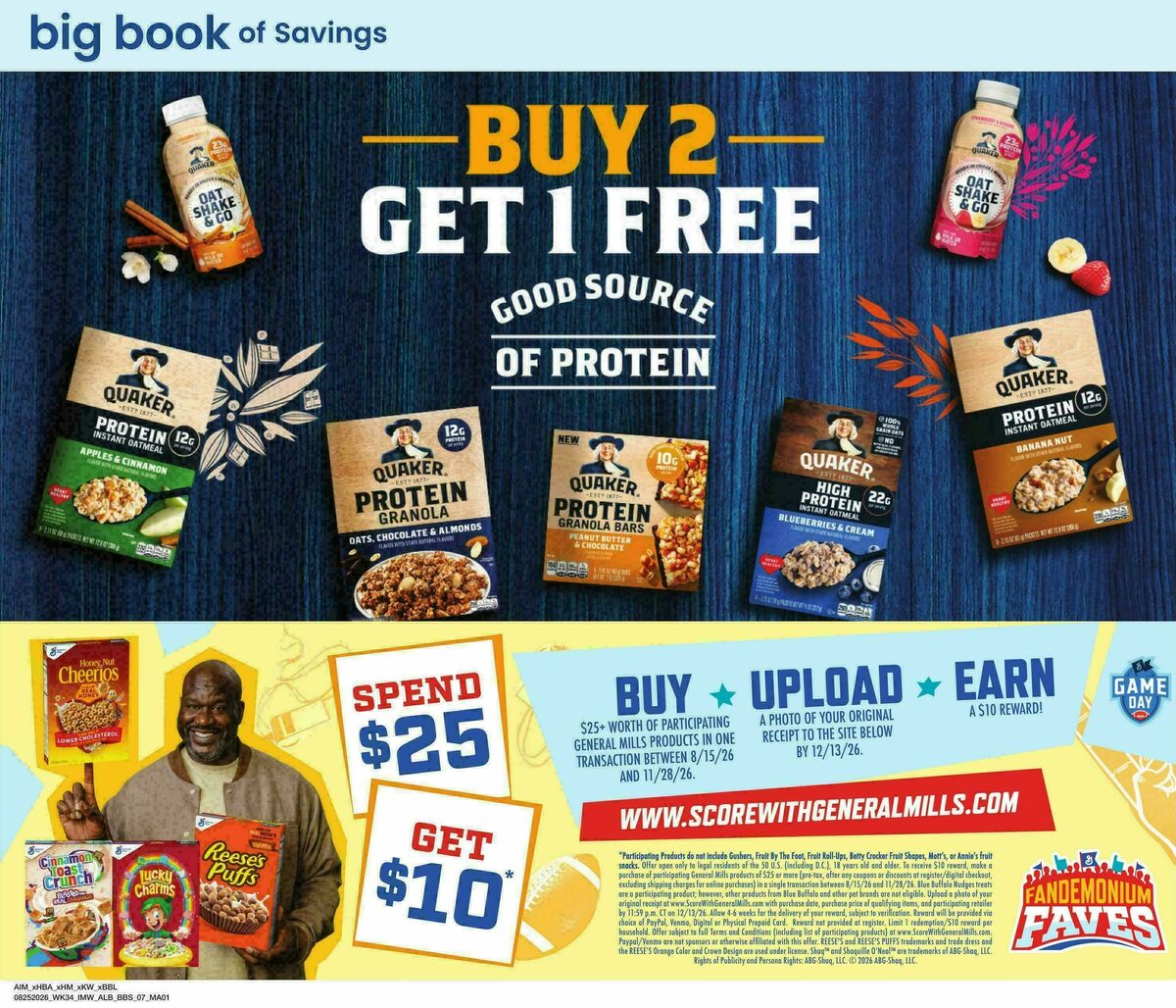 Albertsons Big Book of Savings Weekly Ad from August 25