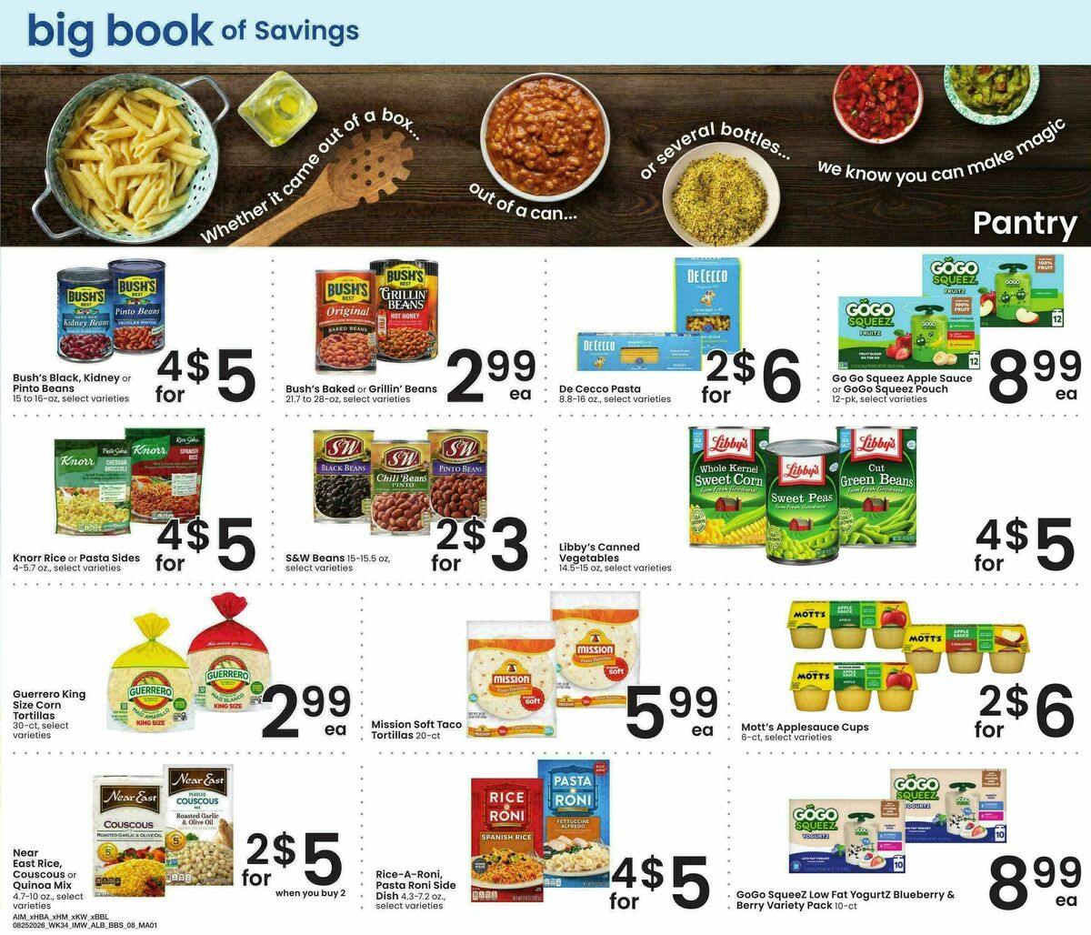 Albertsons Big Book of Savings Weekly Ad from August 25