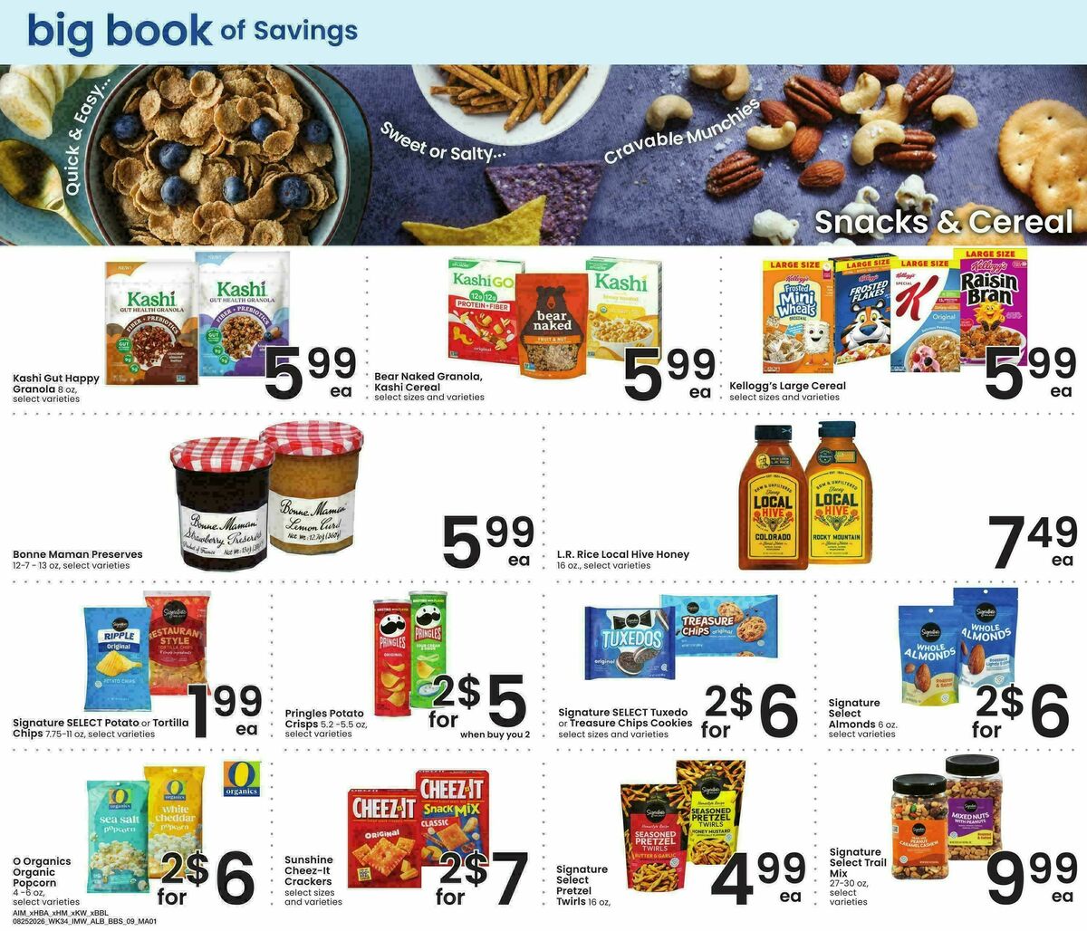 Albertsons Big Book of Savings Weekly Ad from August 25