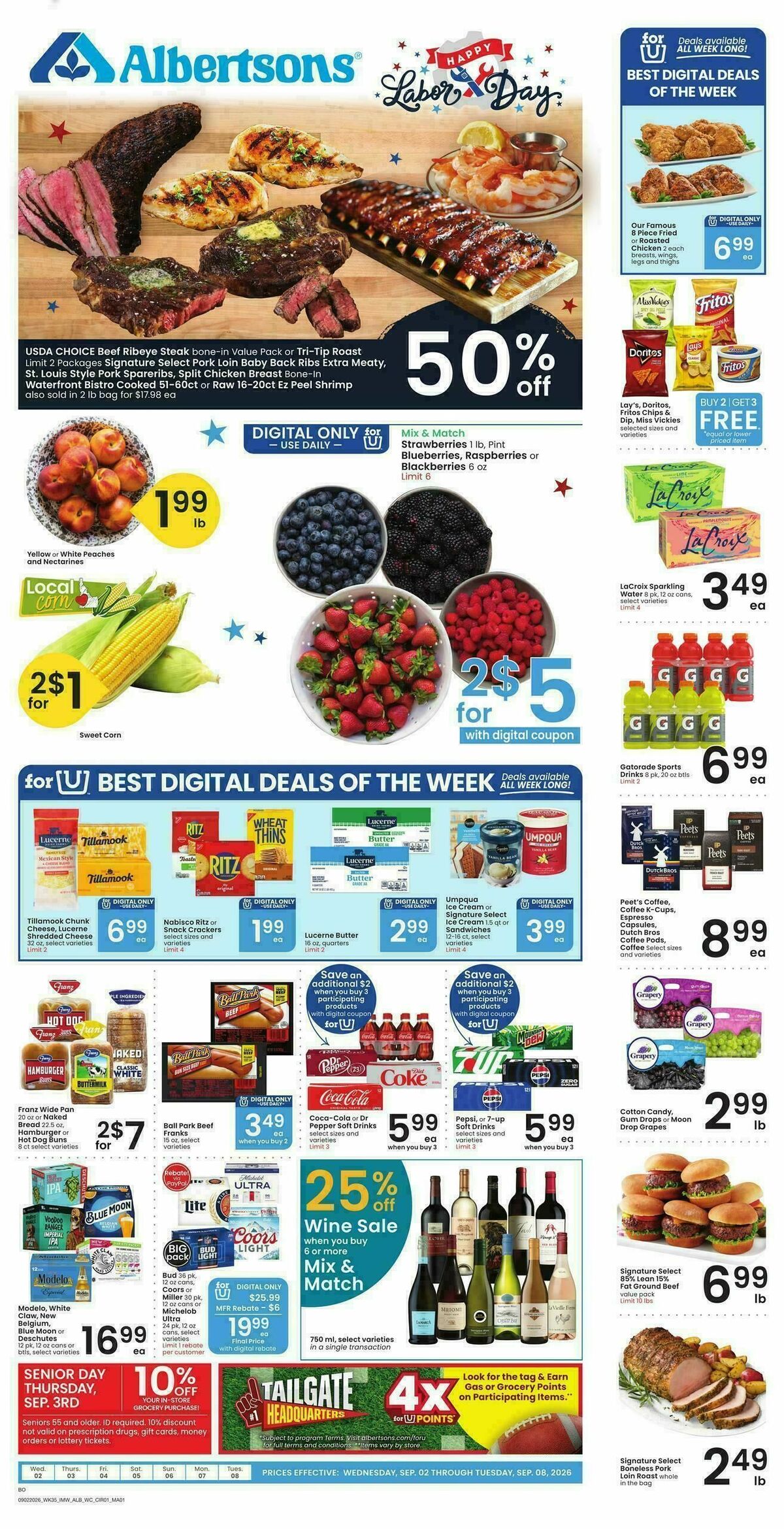Albertsons Weekly Ad from September 2