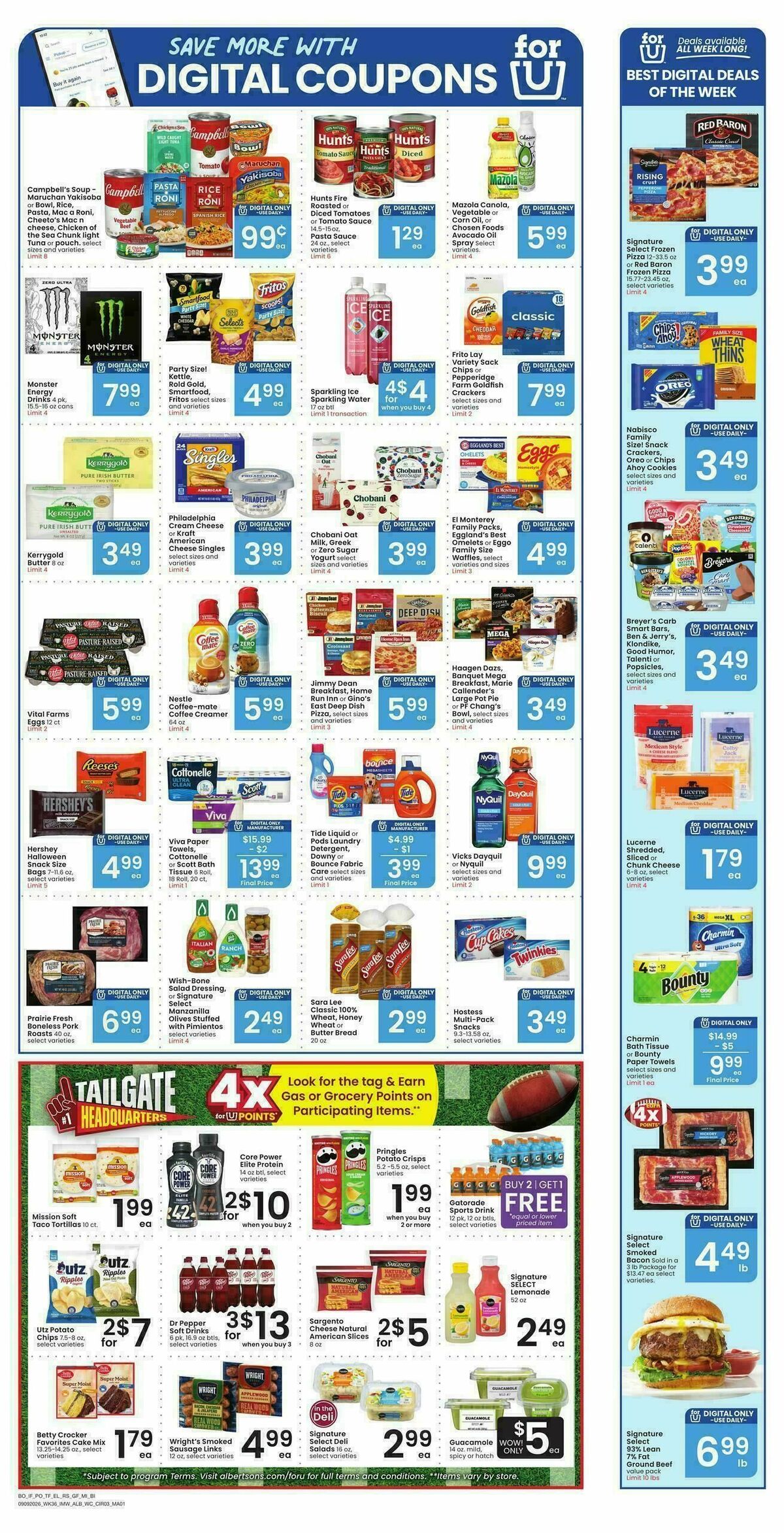 Albertsons Weekly Ad from September 9