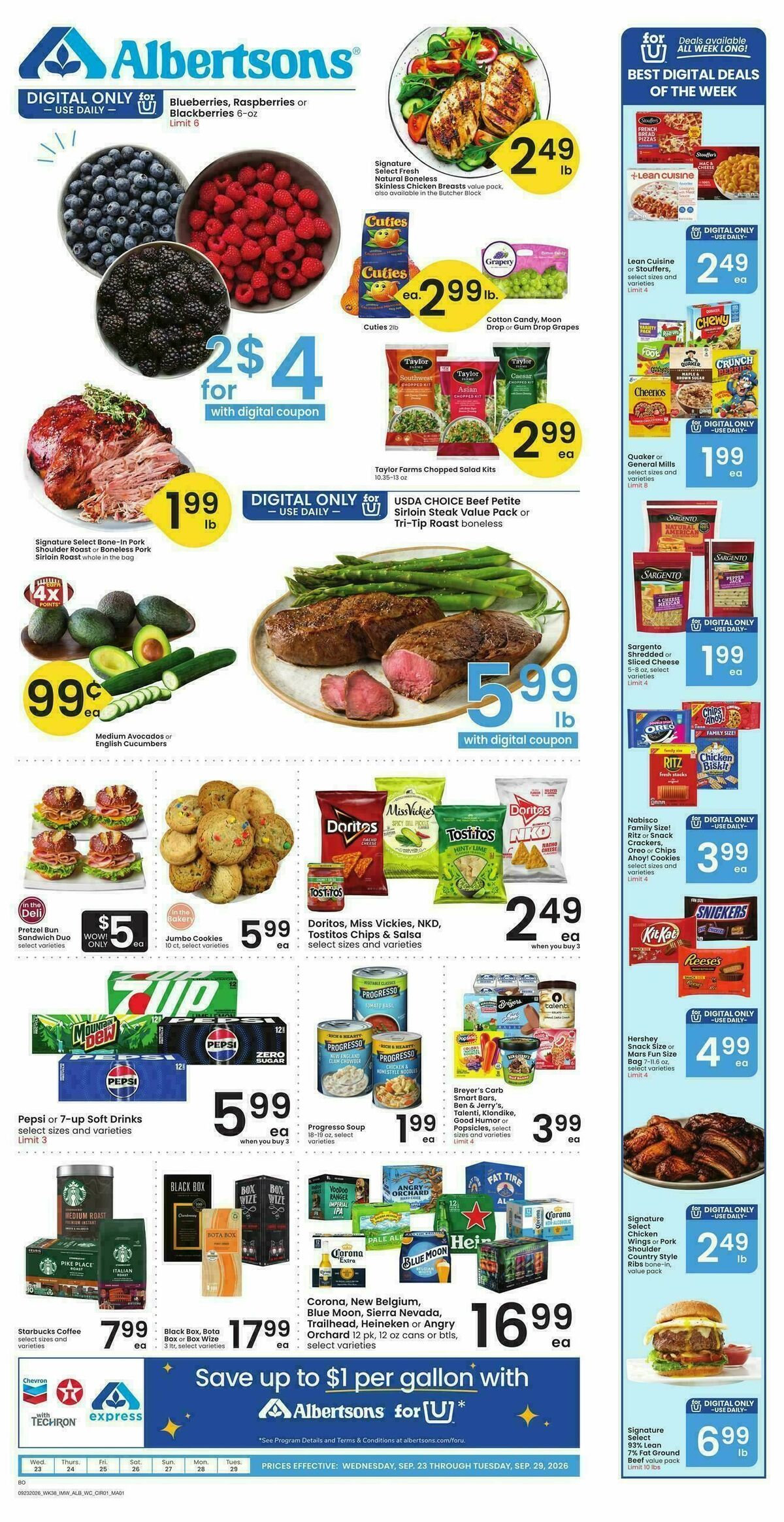 Albertsons Weekly Ad from September 23