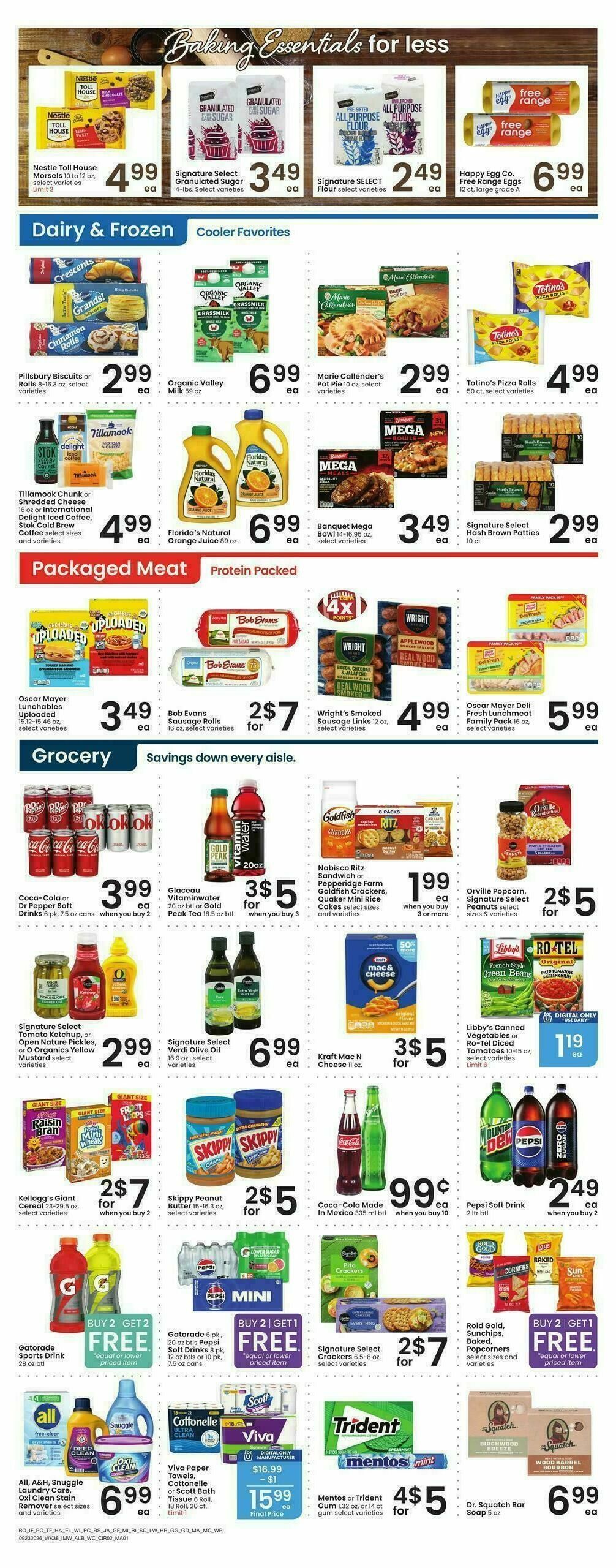 Albertsons Weekly Ad from September 23