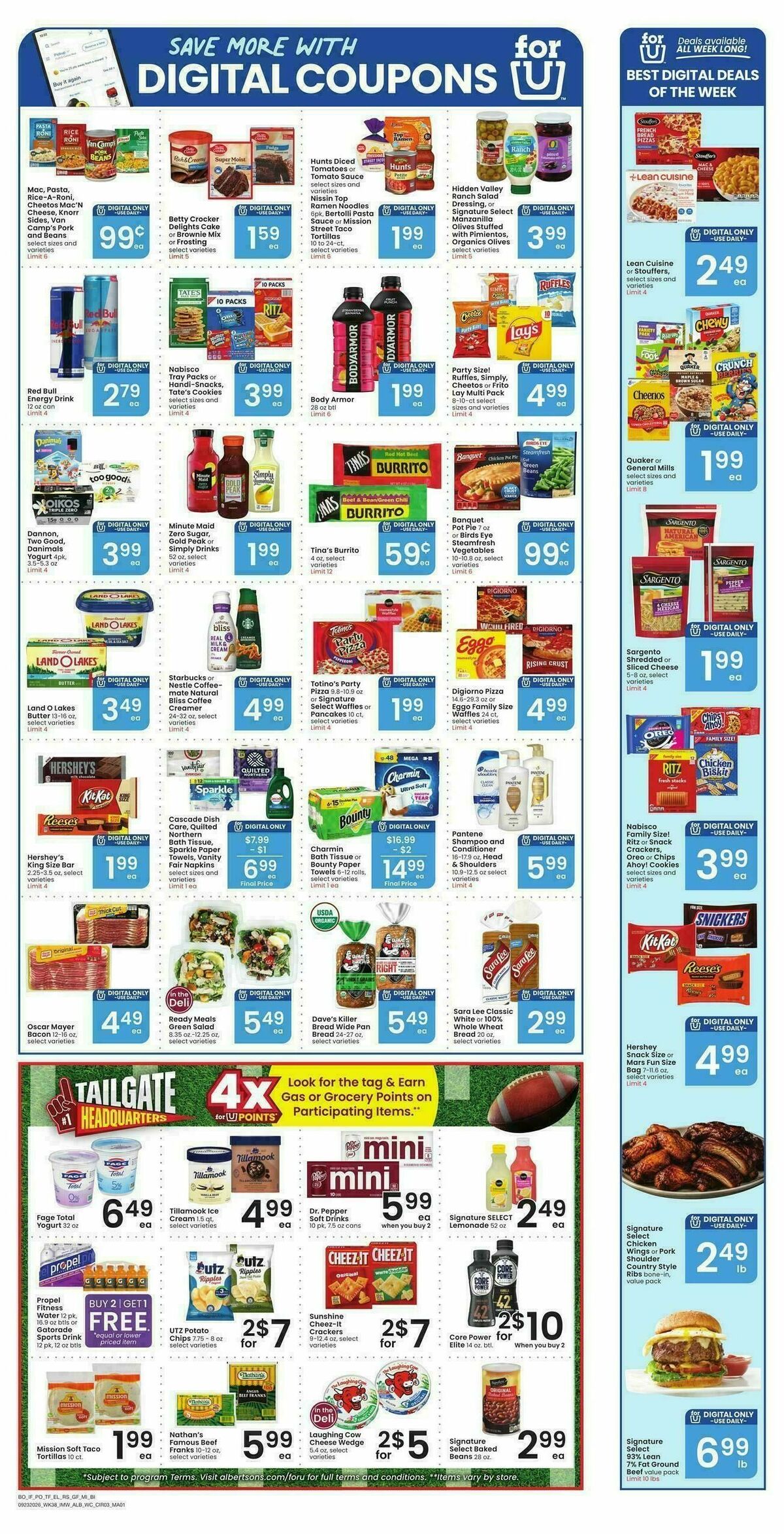 Albertsons Weekly Ad from September 23