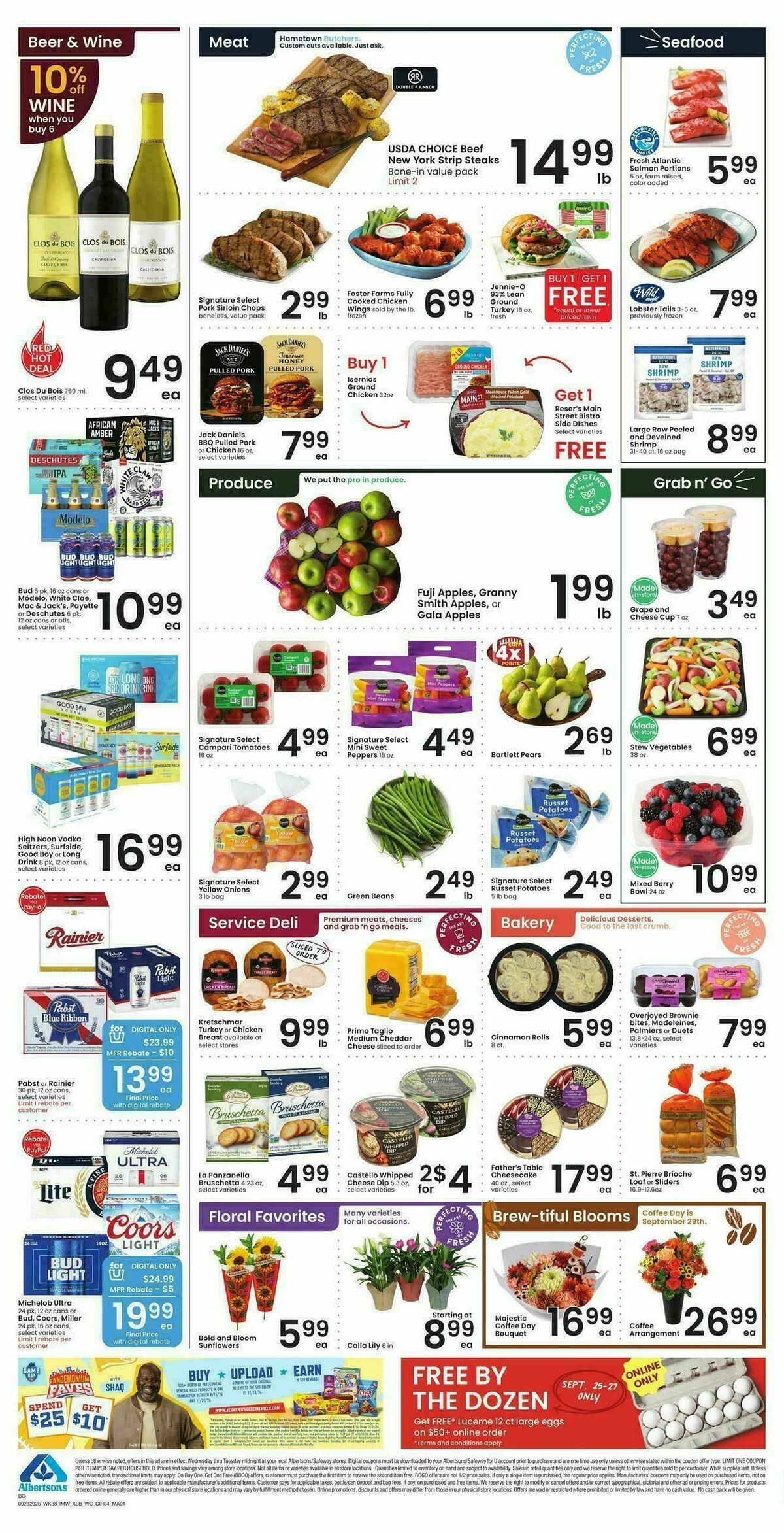 Albertsons Weekly Ad from September 23