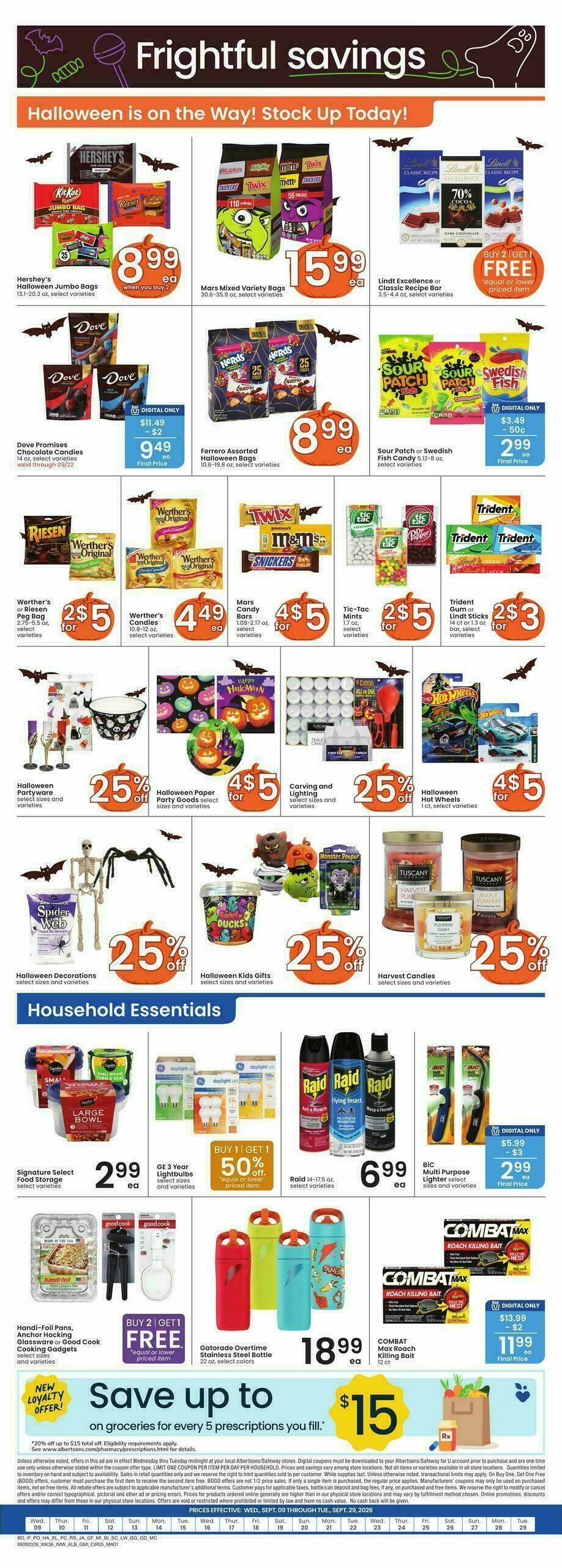 Albertsons Weekly Ad from September 23