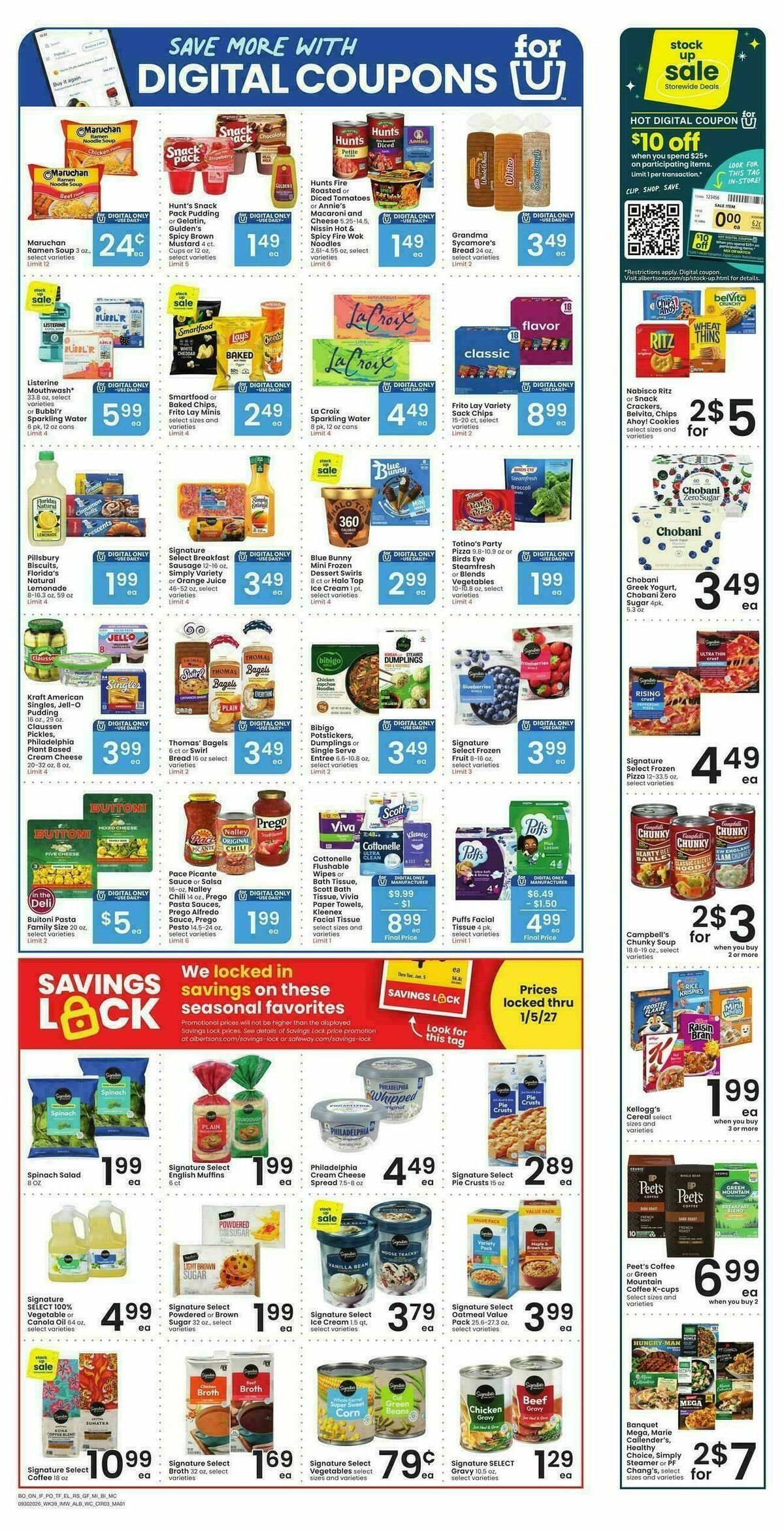 Albertsons Weekly Ad from September 30