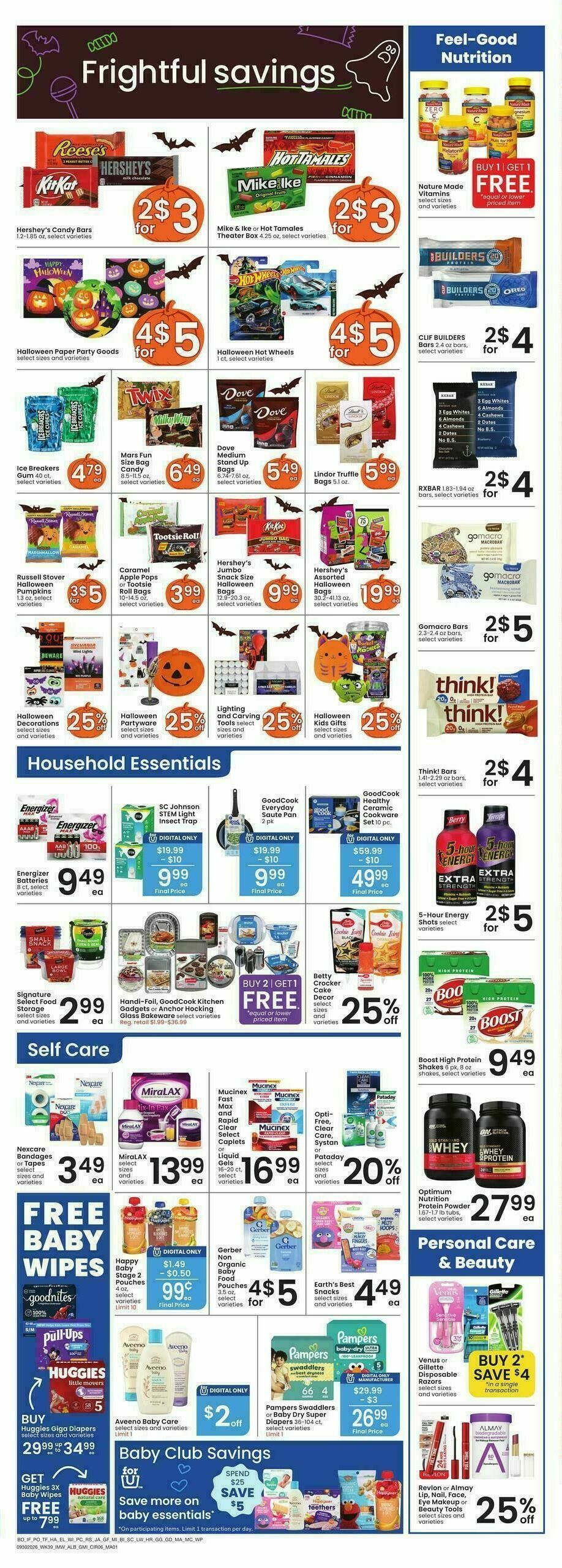Albertsons Weekly Ad from September 30