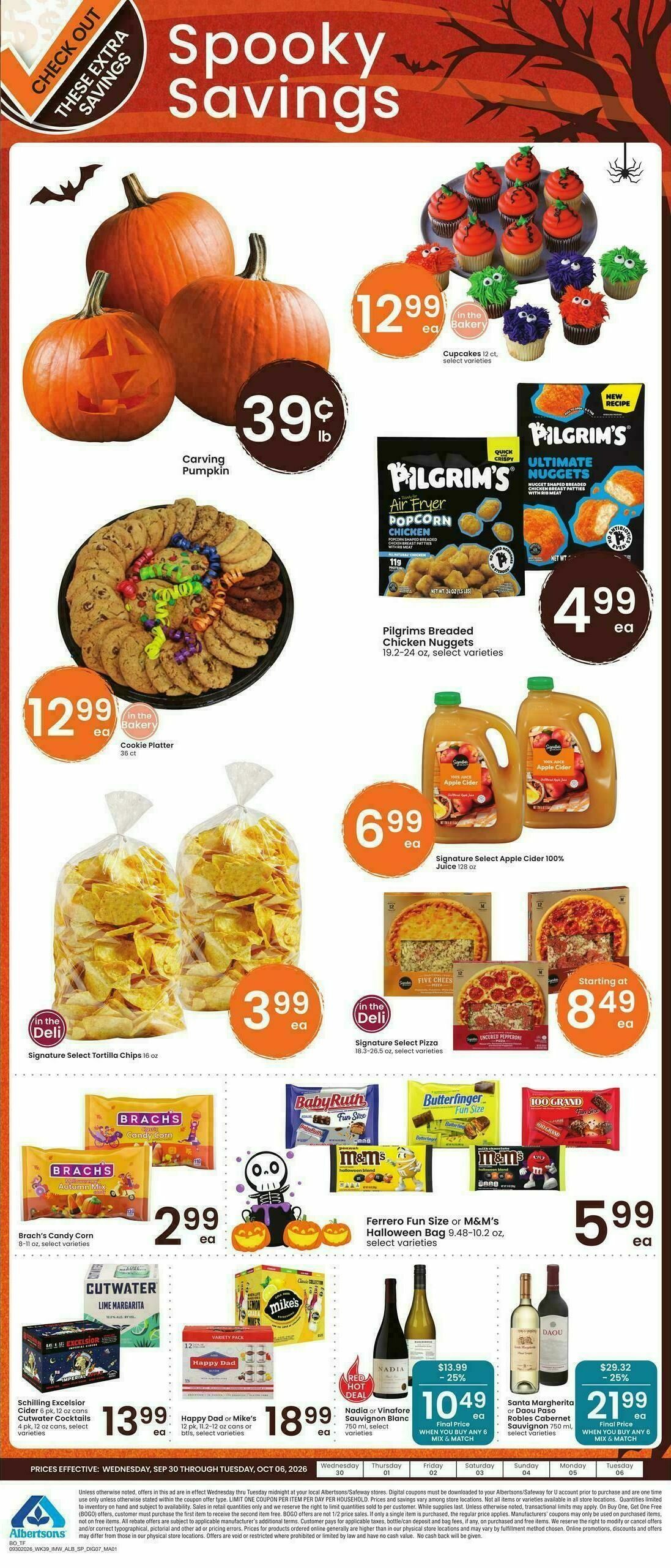 Albertsons Weekly Ad from September 30