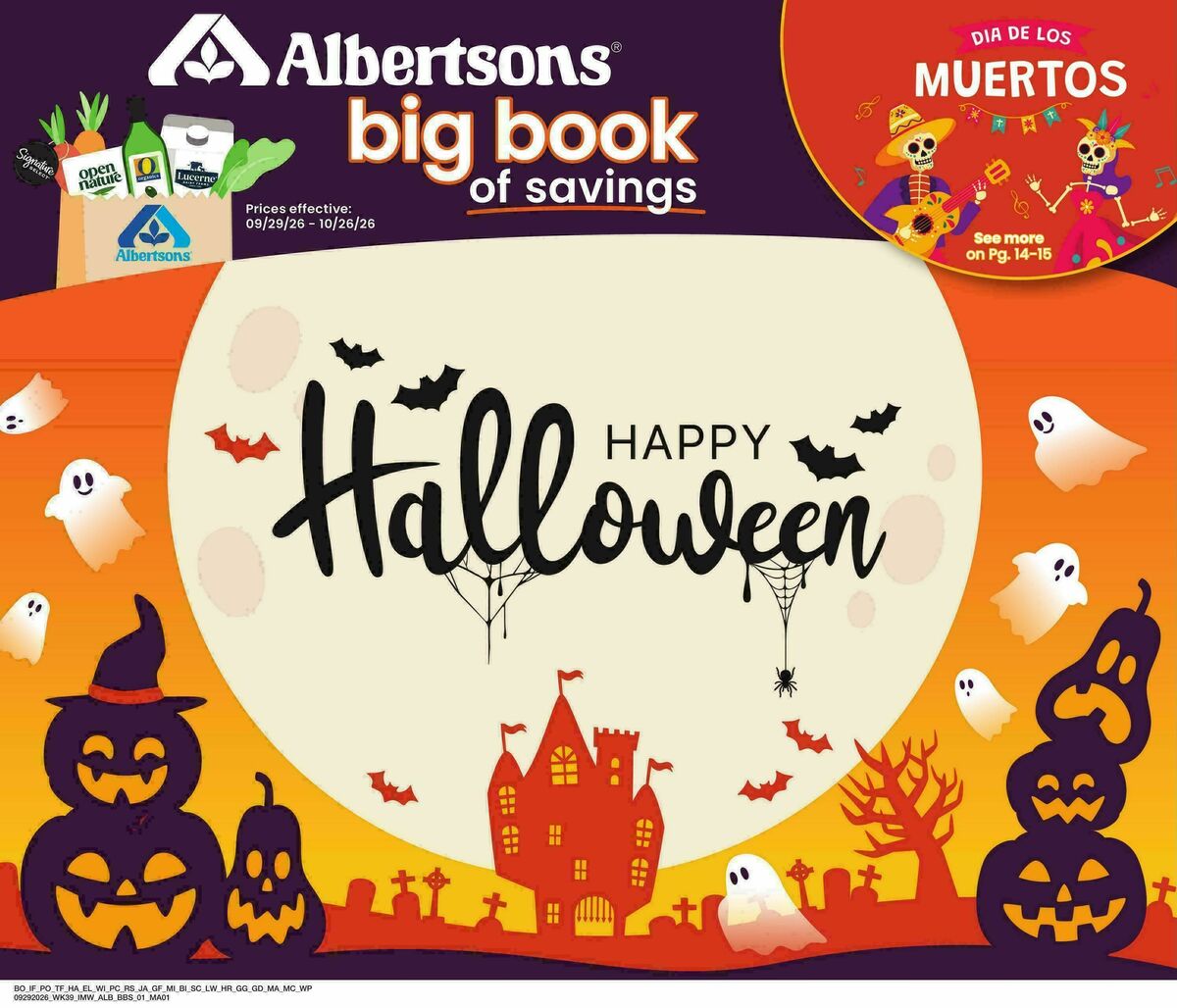 Albertsons Big Book of Savings Weekly Ad from September 29