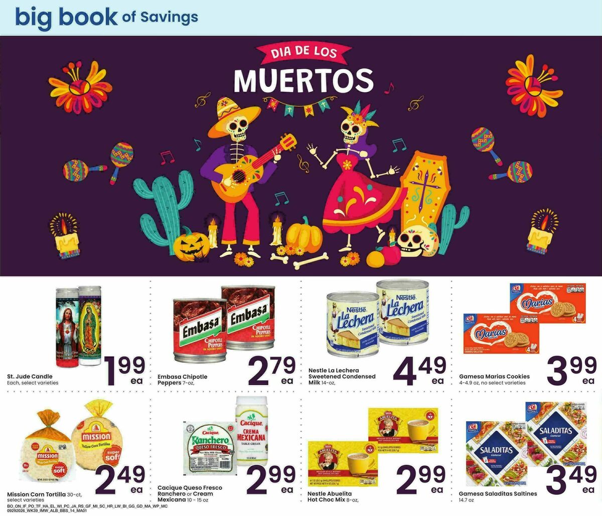 Albertsons Big Book of Savings Weekly Ad from September 29