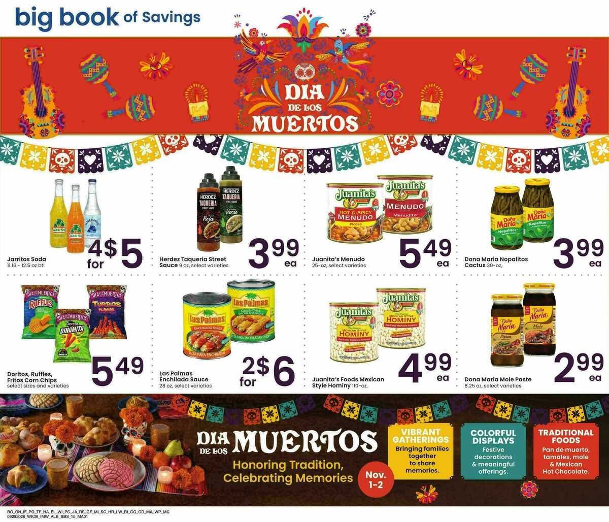 Albertsons Big Book of Savings Weekly Ad from September 29
