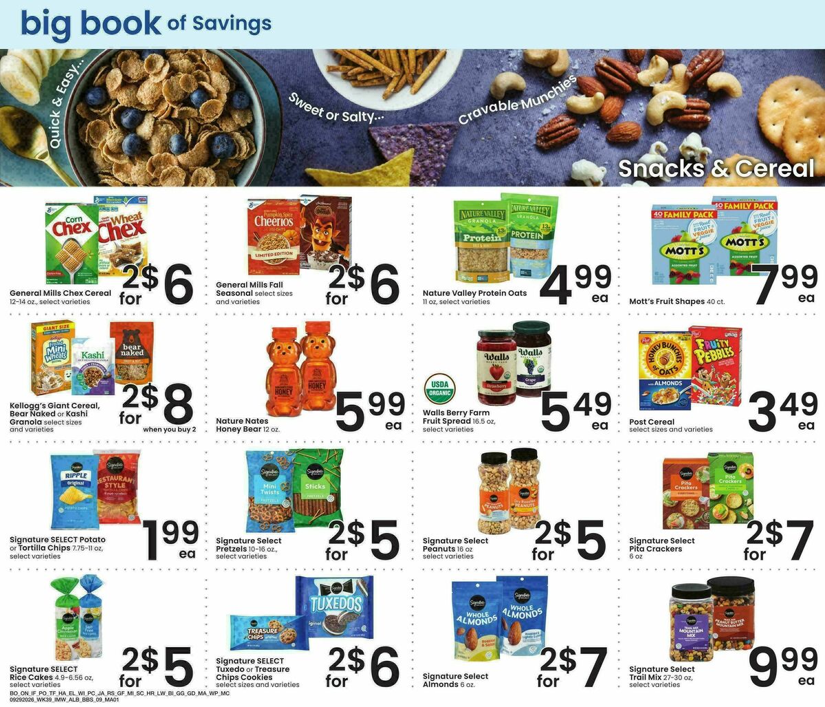 Albertsons Big Book of Savings Weekly Ad from September 29
