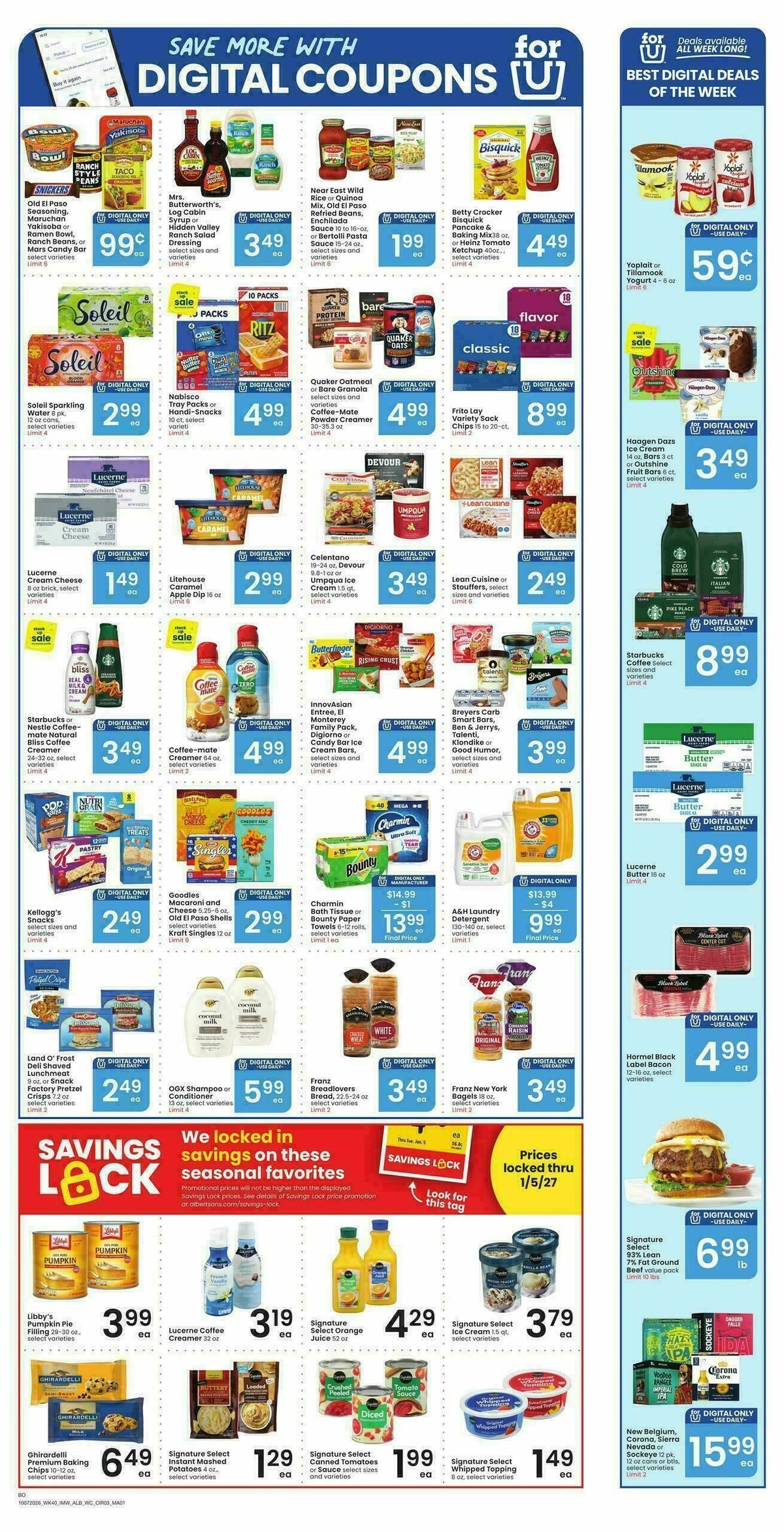 Albertsons Weekly Ad from October 7