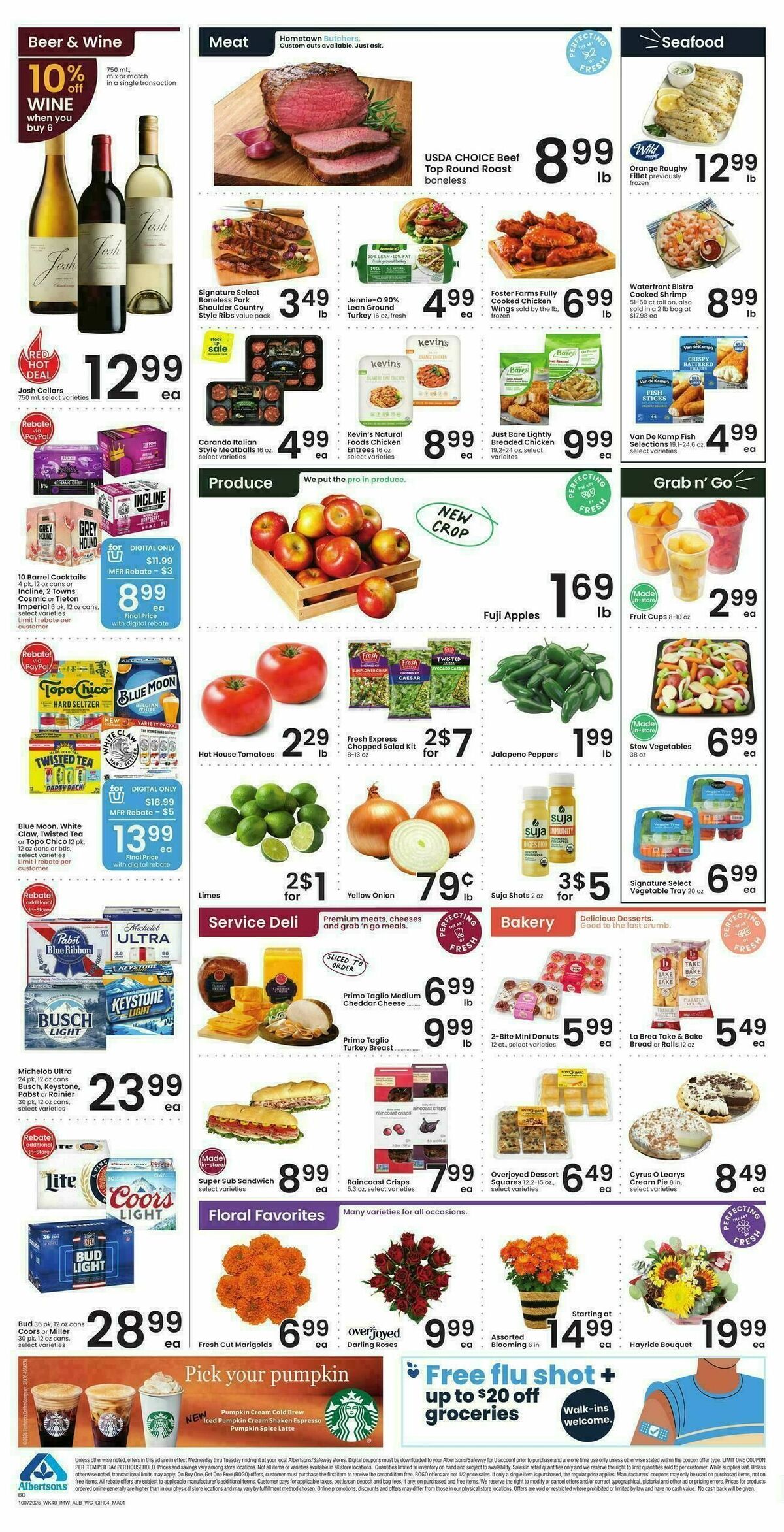 Albertsons Weekly Ad from October 7