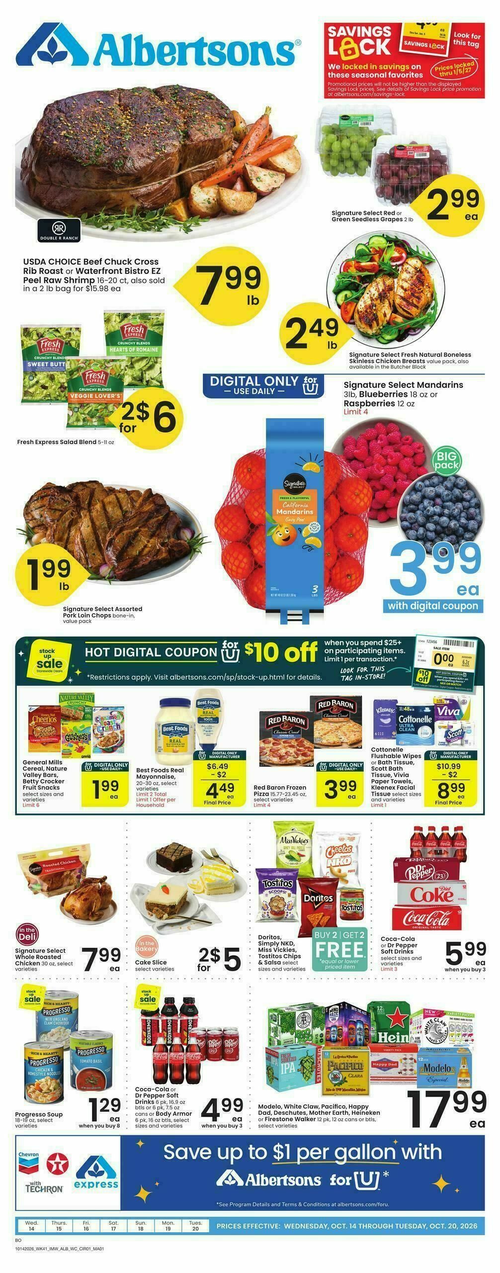 Albertsons Weekly Ad from October 14