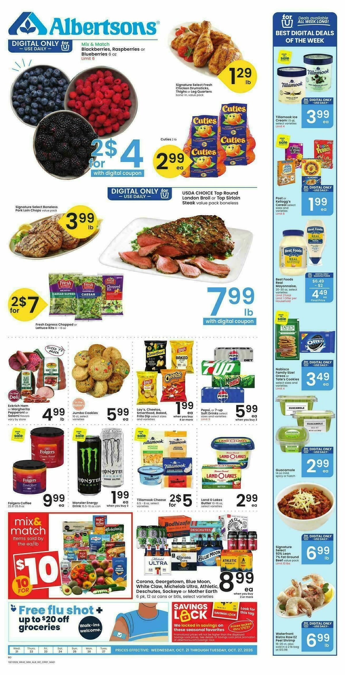 Albertsons Weekly Ad from October 21