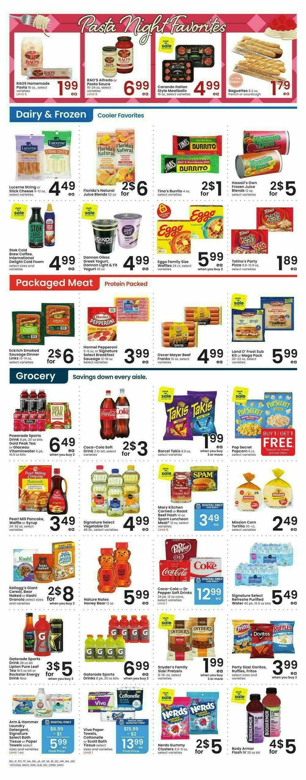 Albertsons Weekly Ad from October 21