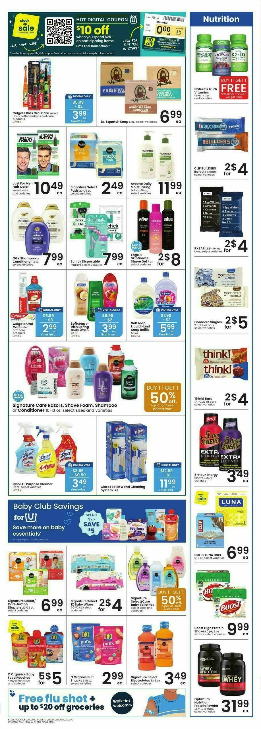 Albertsons Weekly Ad from October 21