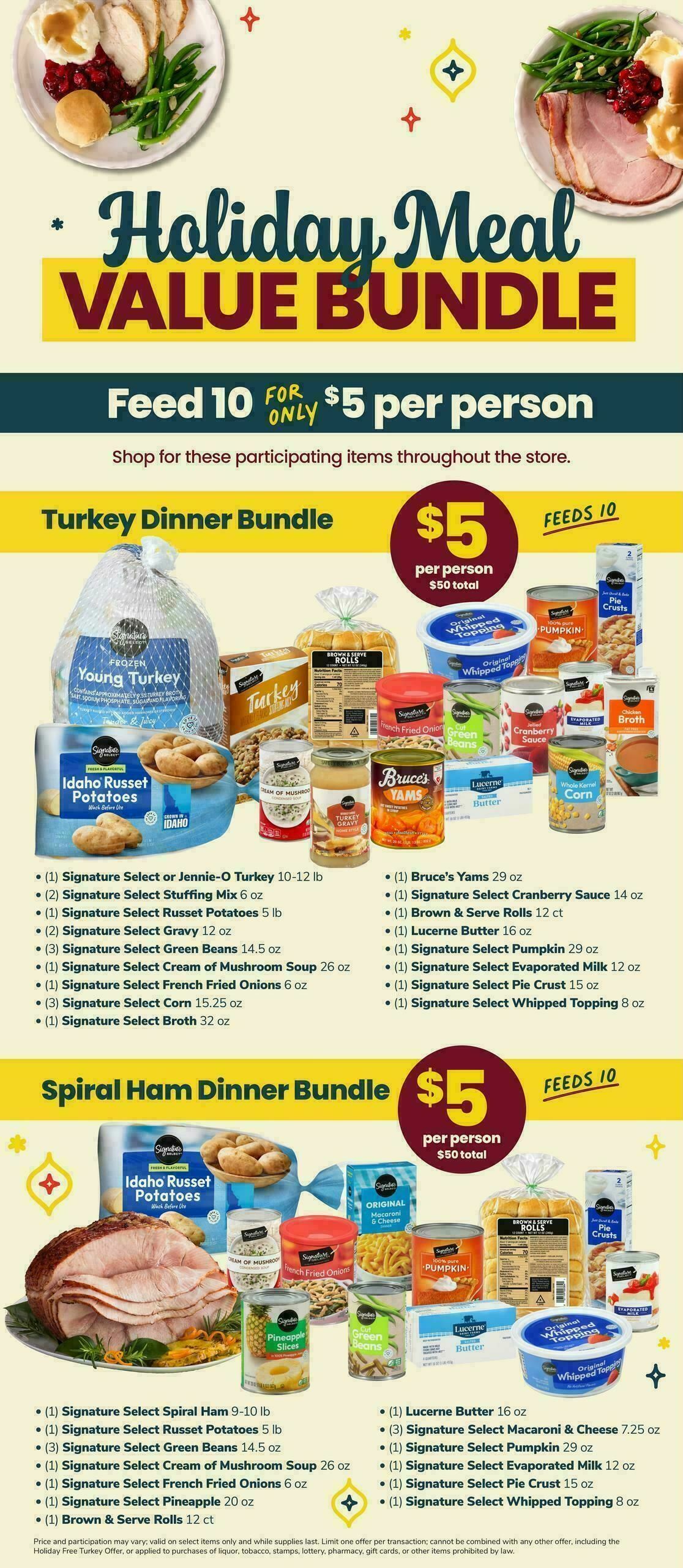 Albertsons Bonus Online Savings Weekly Ad from October 23