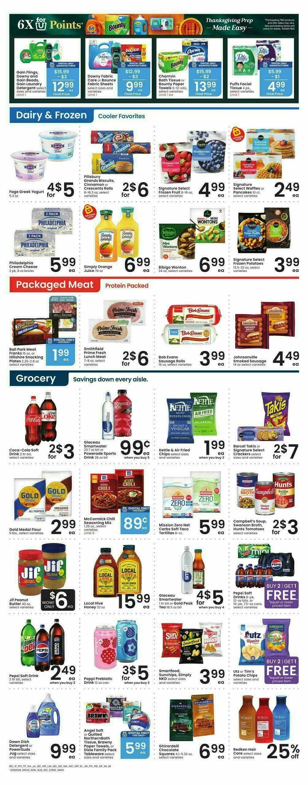 Albertsons Weekly Ad from October 28