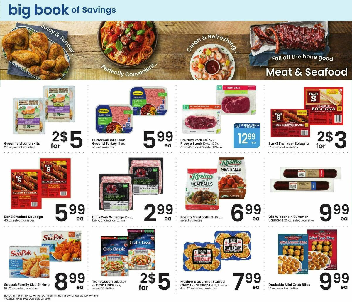 Albertsons Big Book of Savings Weekly Ad from October 27